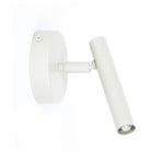 Sopel wall light, taupe, 1-bulb, steel, G9, height 15 cm 