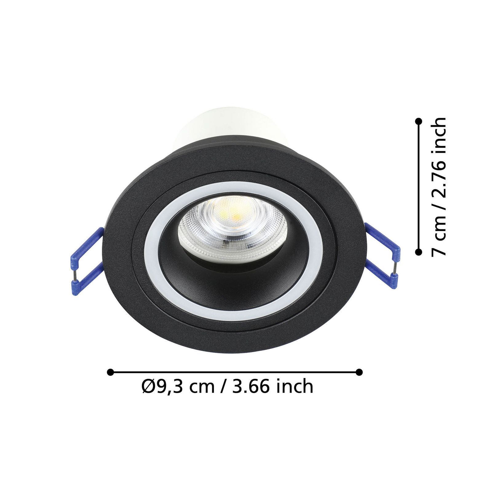 EGLO Nafferton viseća svjetiljka od drva, tri žarulje