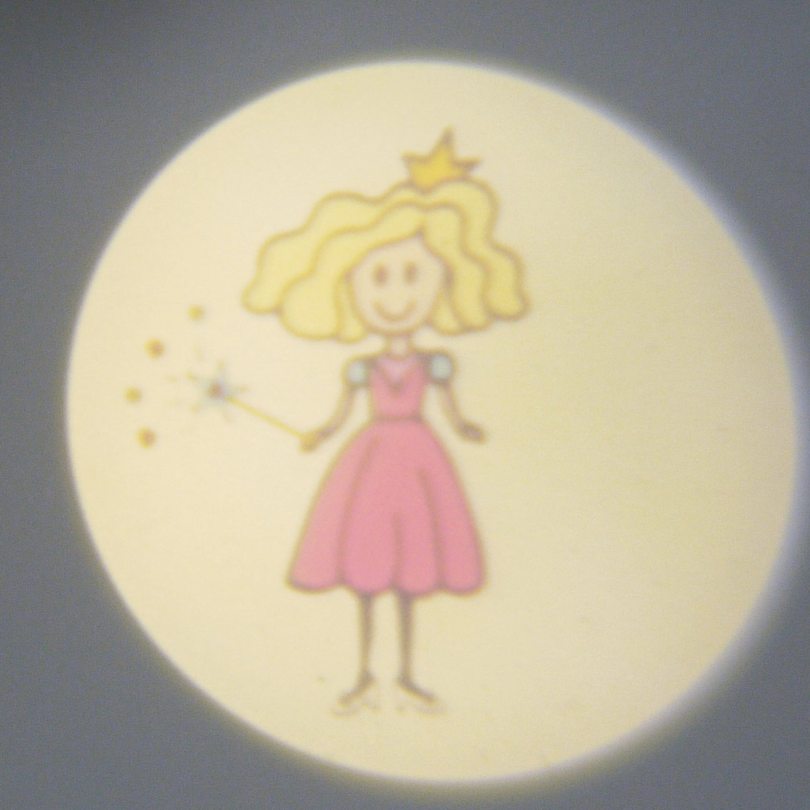 LED-Nachtlicht Prinzessin, 3-fach, für Steckdose