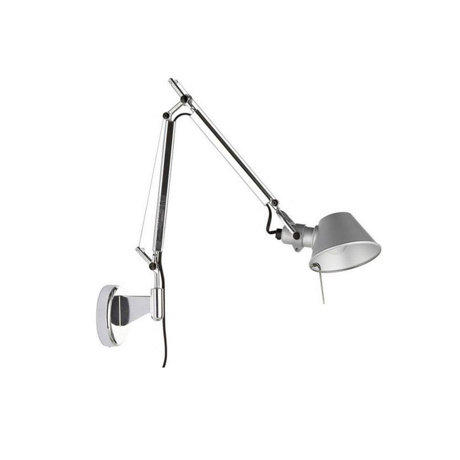 Tolomeo Parete Wandleuchte Alu Artemide - Arbeitszimmer / Büro - Design - Aluminium