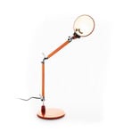 Stolna lampa Artemide Tolomeo Micro, narančasta