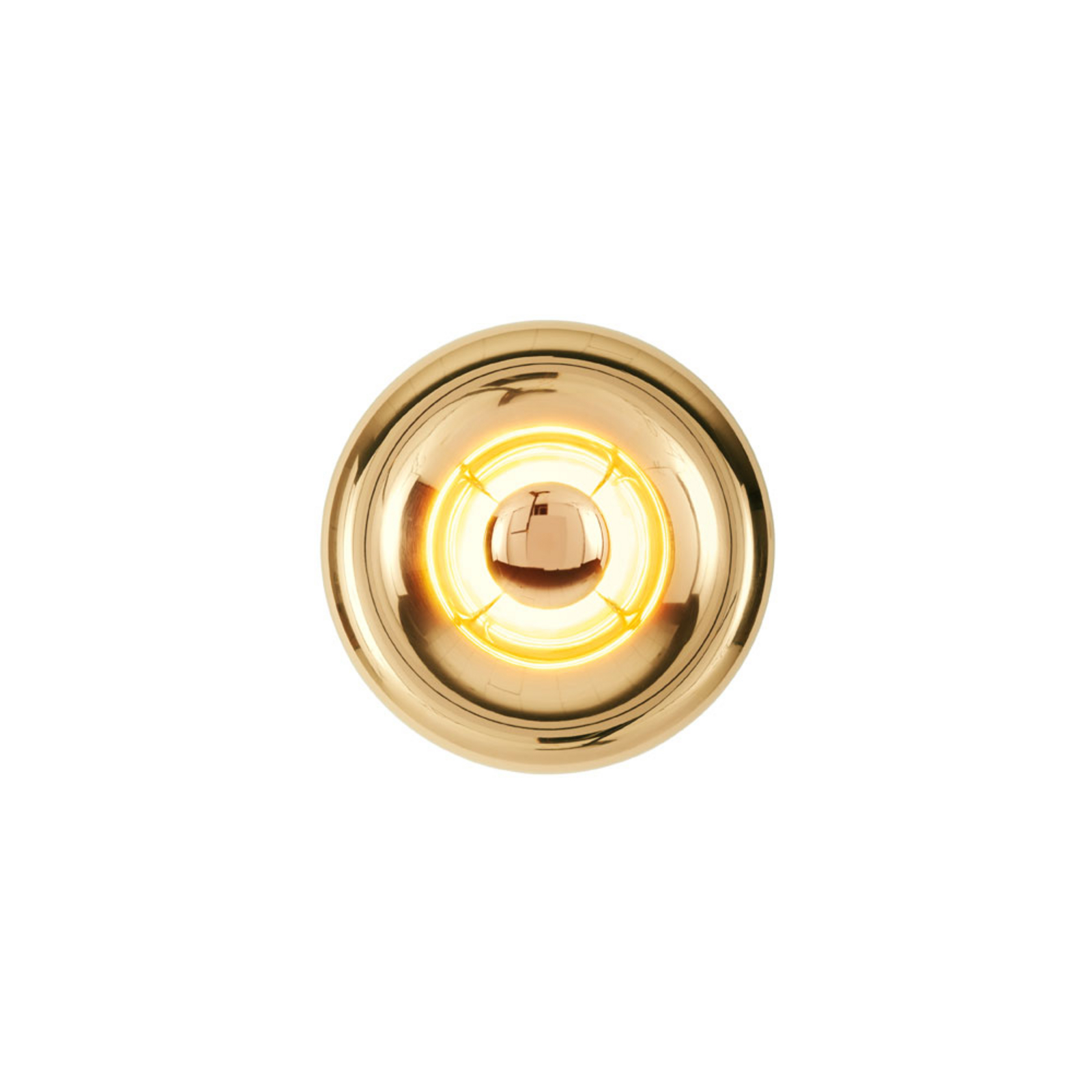 Void Surface LED Wall Lamp Brass - Tom Dixon