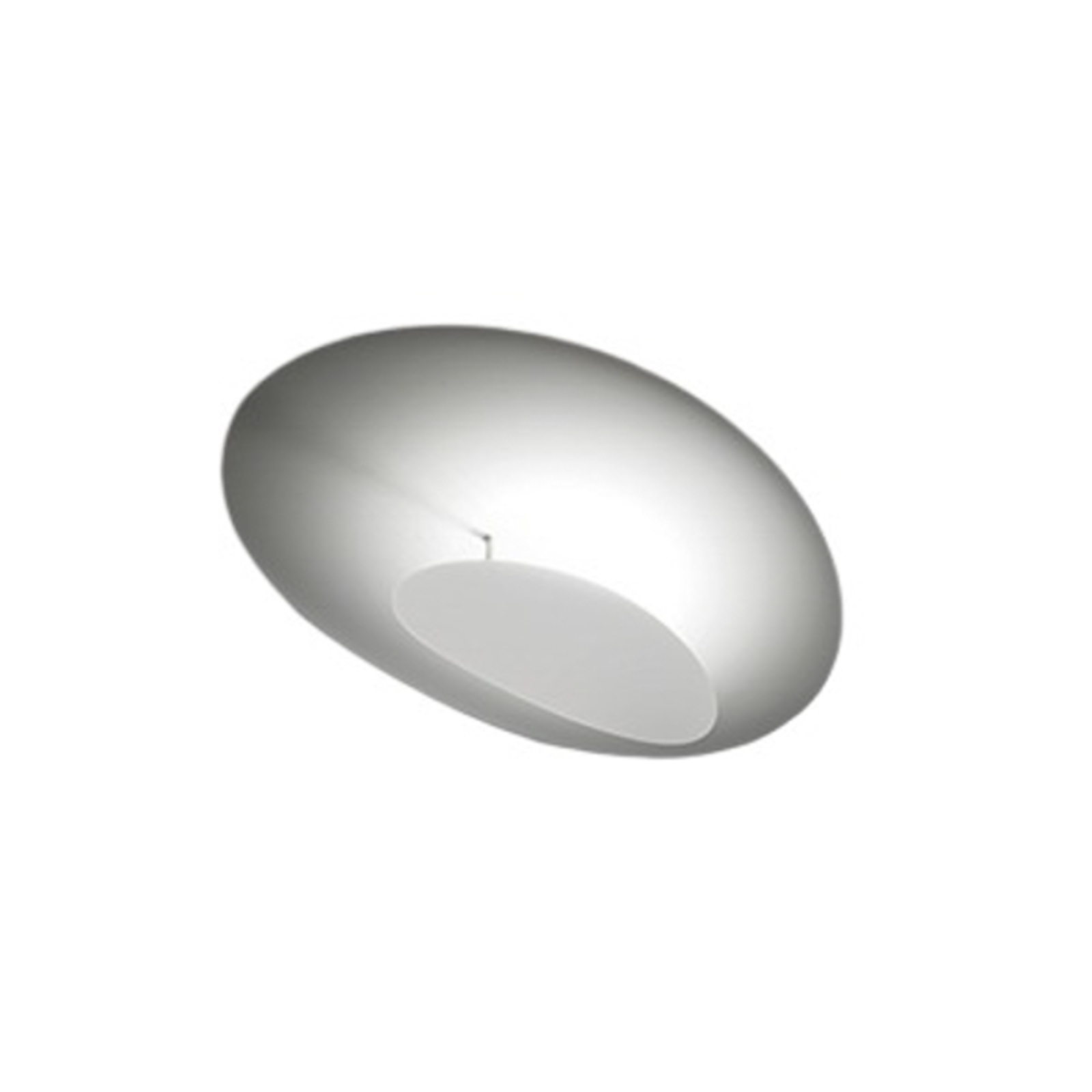 ICONE Masai lampa 1-punktowa 927 70x44cm biały/biały