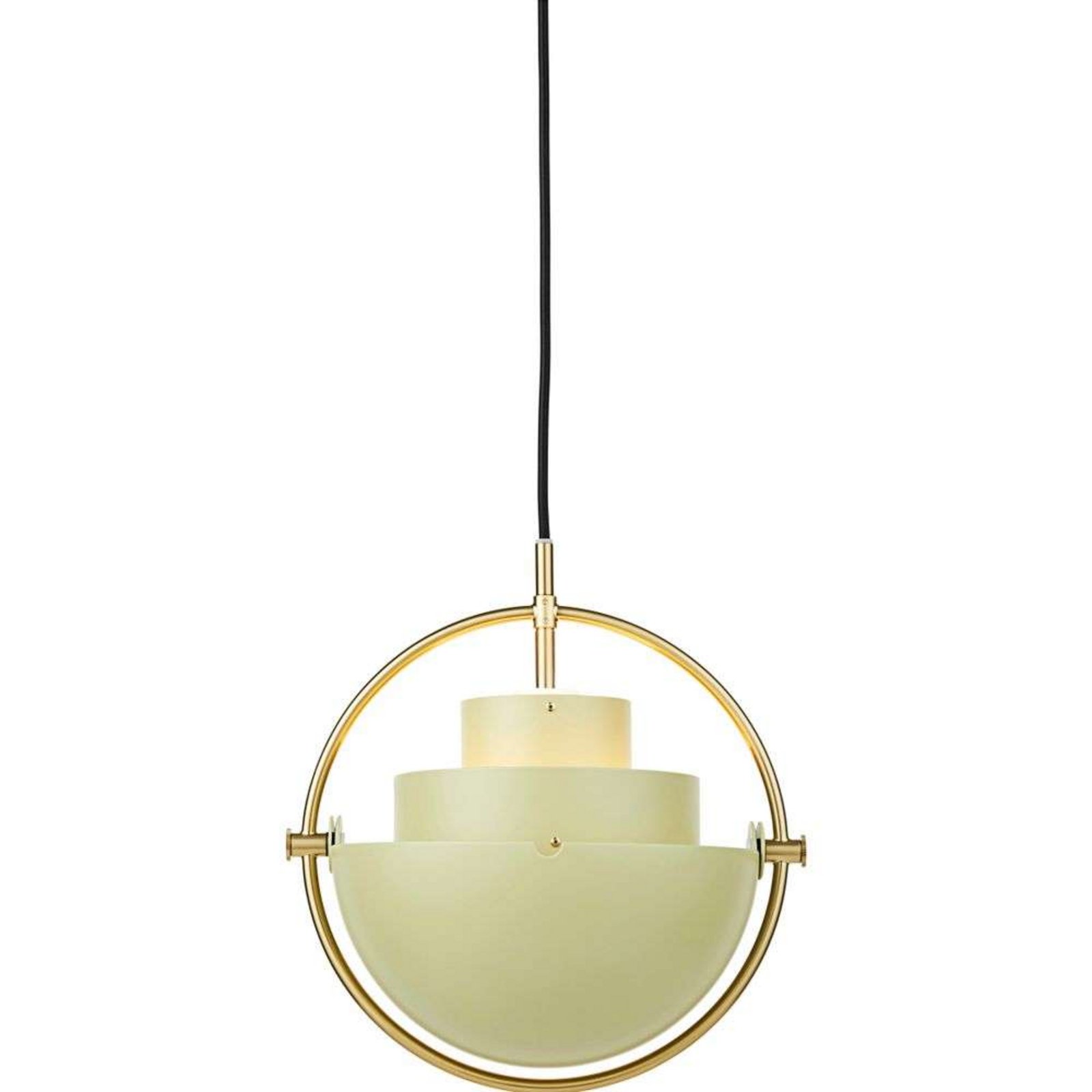 Multi-Lite Lámpara Colgante Small Brass/Desert Sage - GUBI