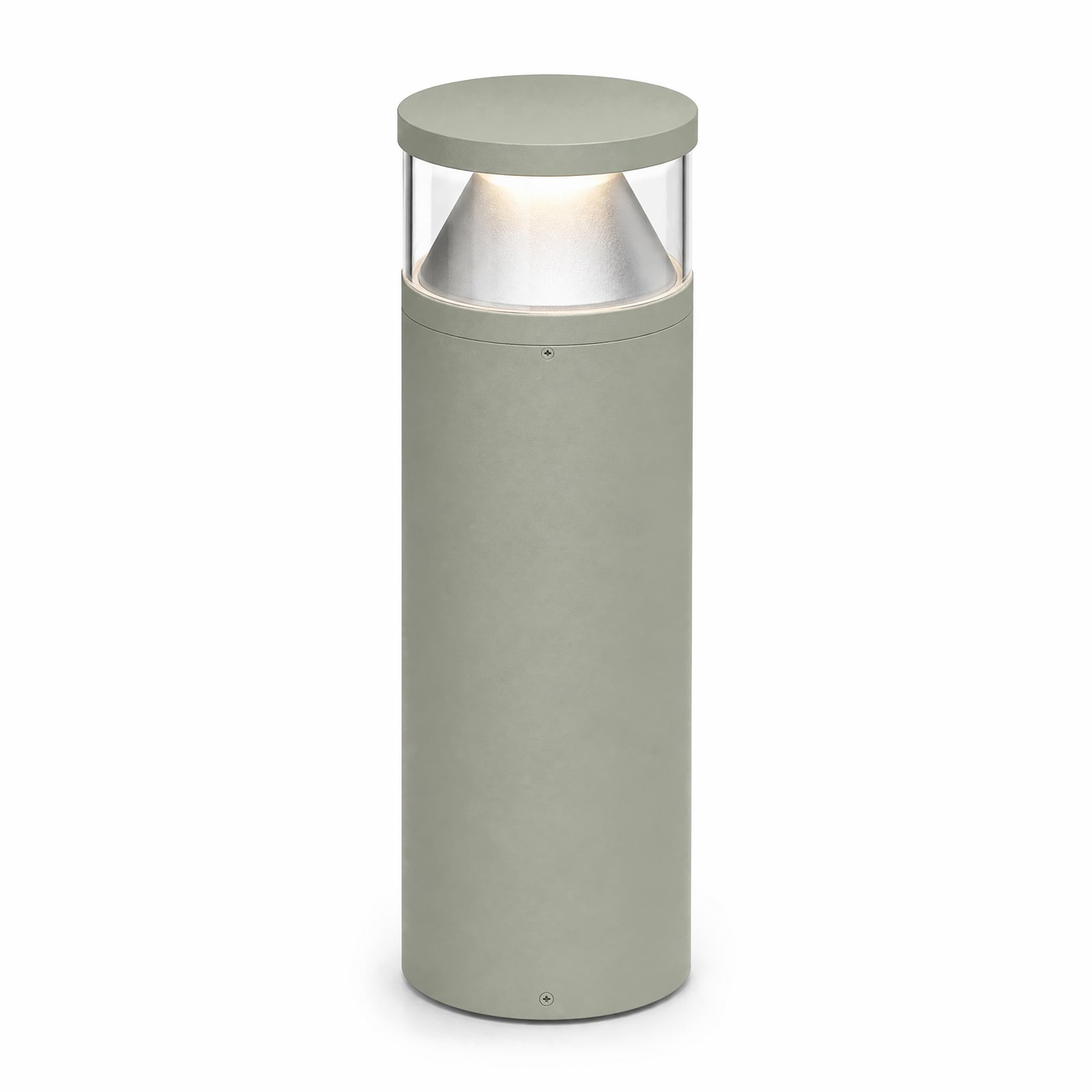 Lucande LED-teevalgusti Cylo, roheline, kõrgus 50 cm, IP65 Lucande LED-teevalgusti Cylo, roheline, kõrgus 50 cm, IP65