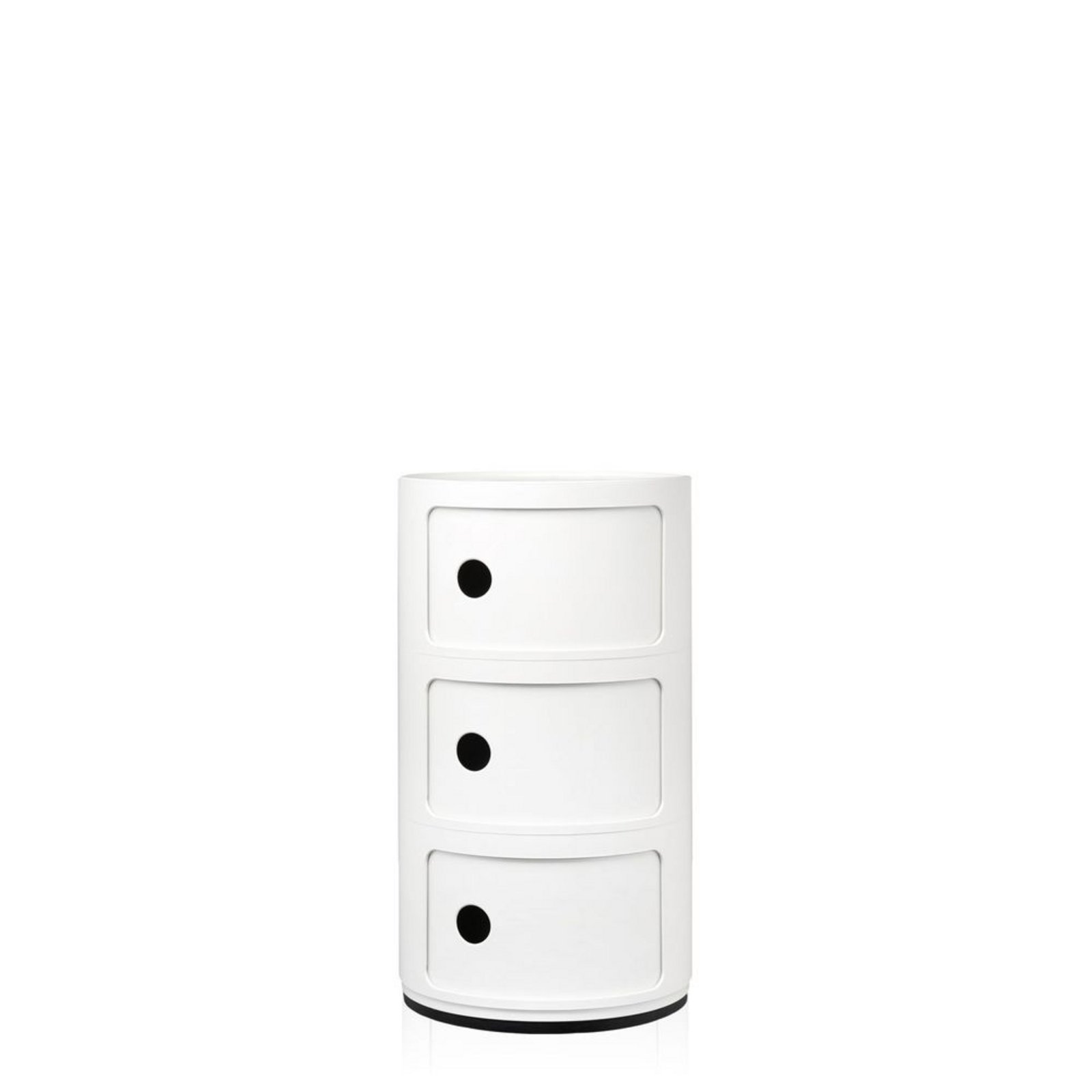 Componibili 3 Bočný Stolík White - Kartell