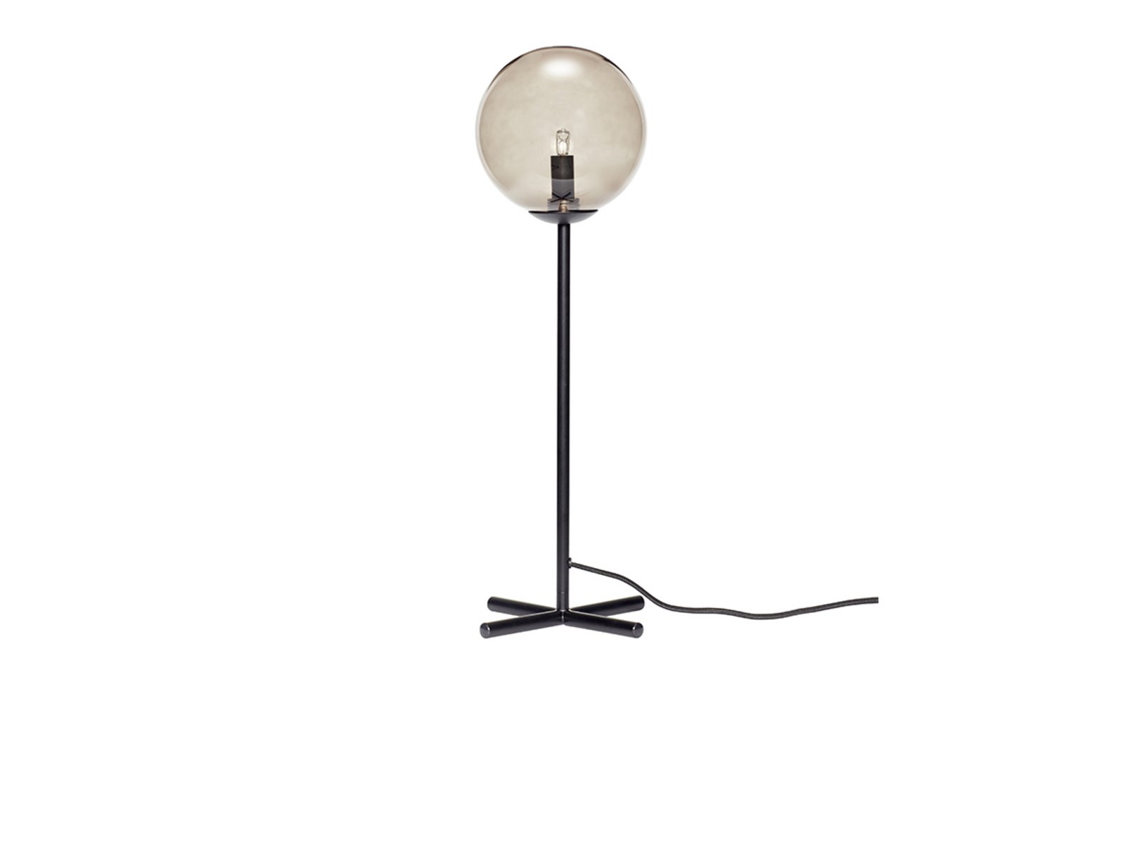 Champ Bordslampa Black/smoke - Hübsch