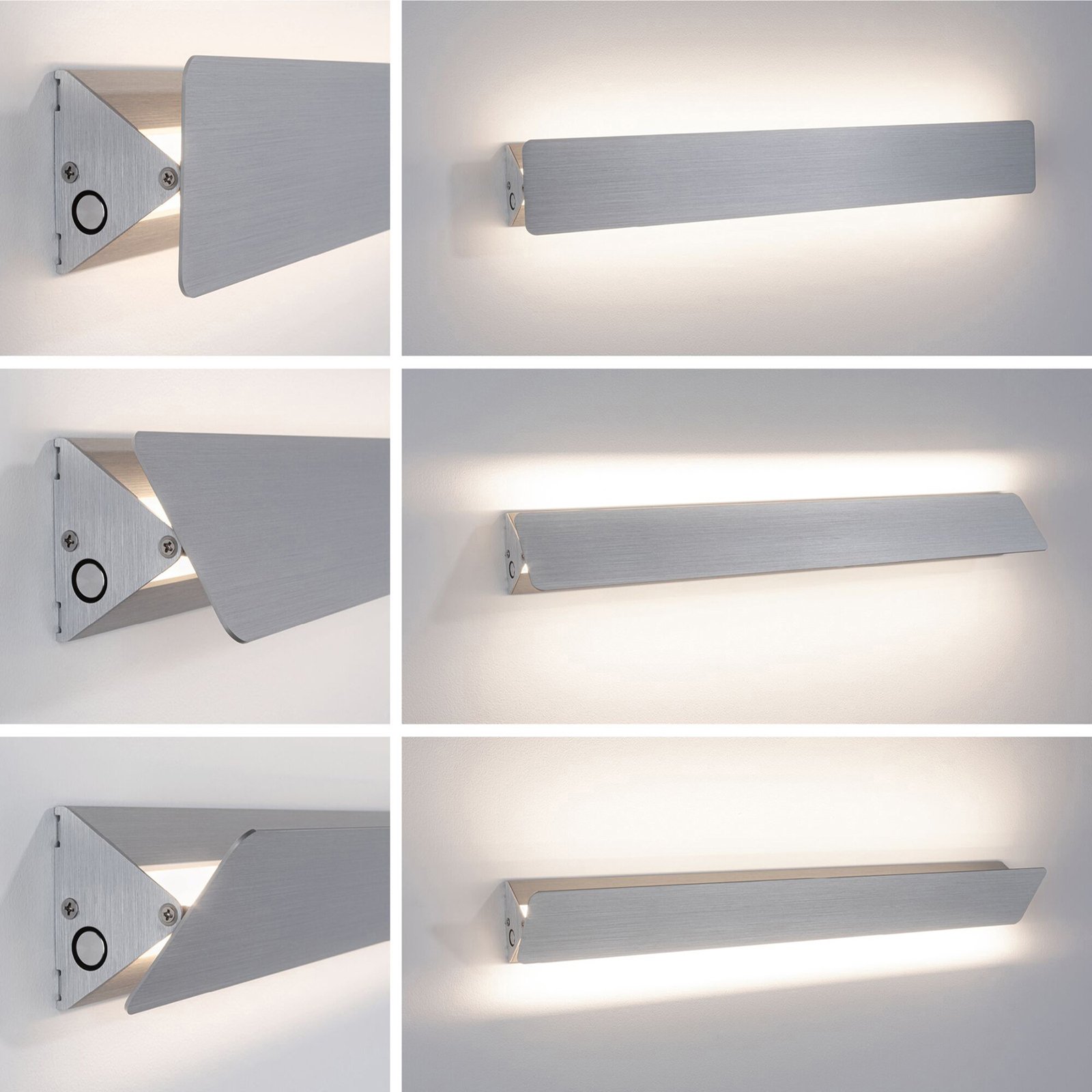 Paulmann Katla LED wall light, width 61 cm