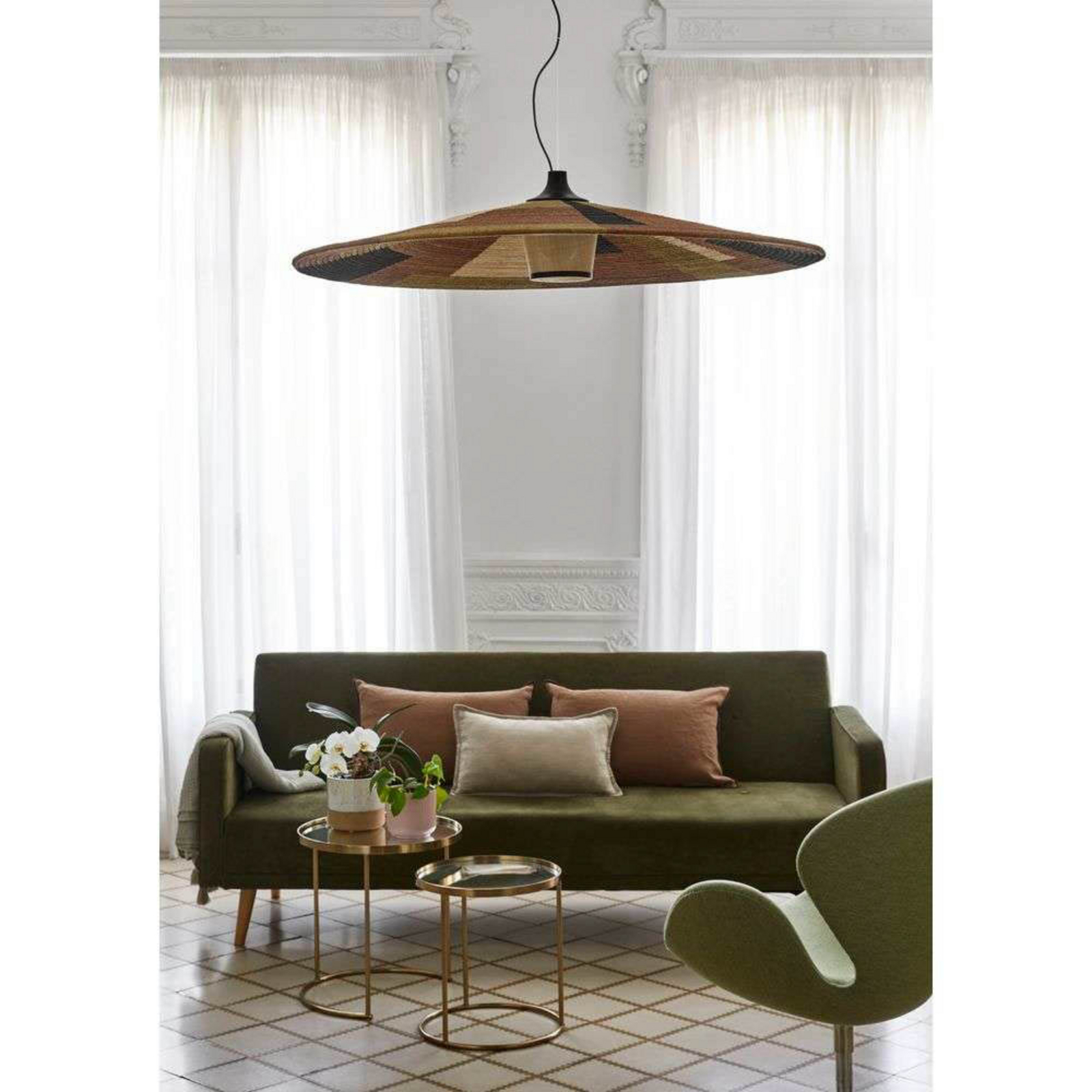 Parrot Candeeiro Suspenso XXL Brown - Forestier