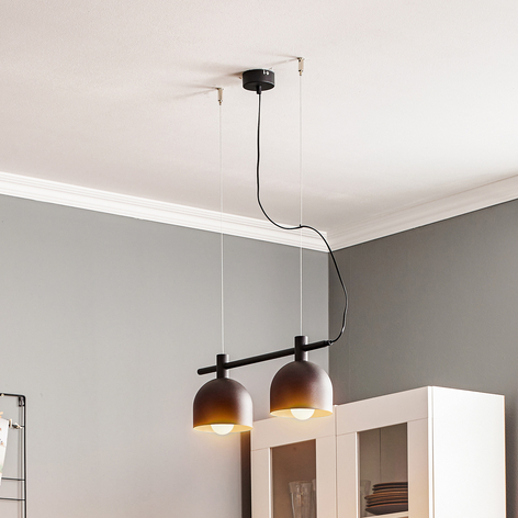 Lampa wisząca 976, 2-punktowa, czarna