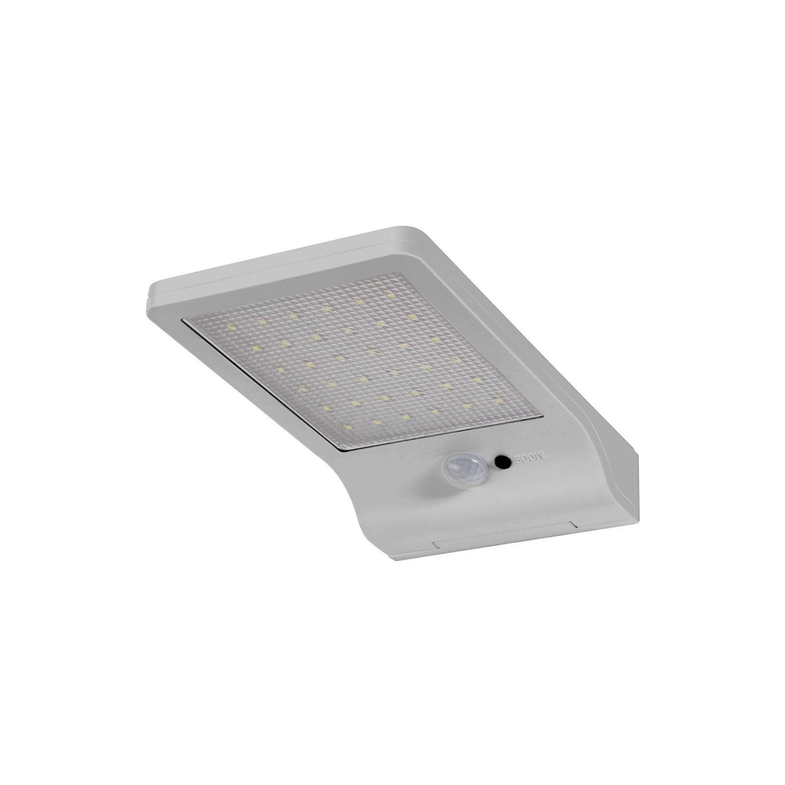 OSRAM LED-Solar-Außenwandleuchte DOORLED, silber Sensor IP44