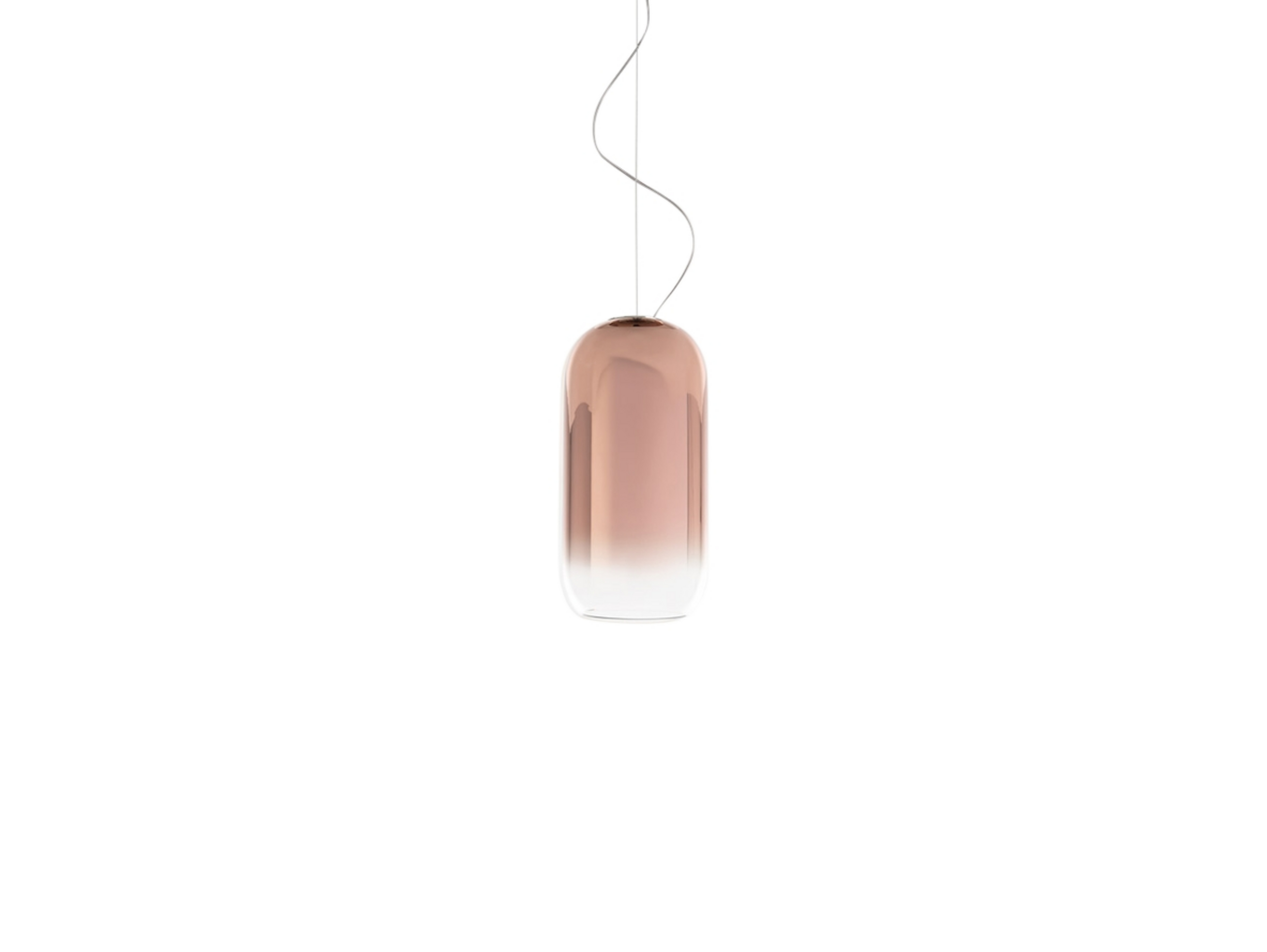 Gople Mini Lampa Wisząca Copper/Black - Artemide