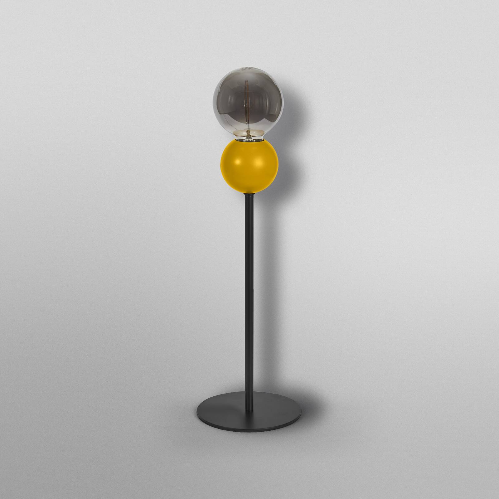 Lampa stołowa OSRAM Decor Bubble, żółta, 1-punktowa, stal, E27