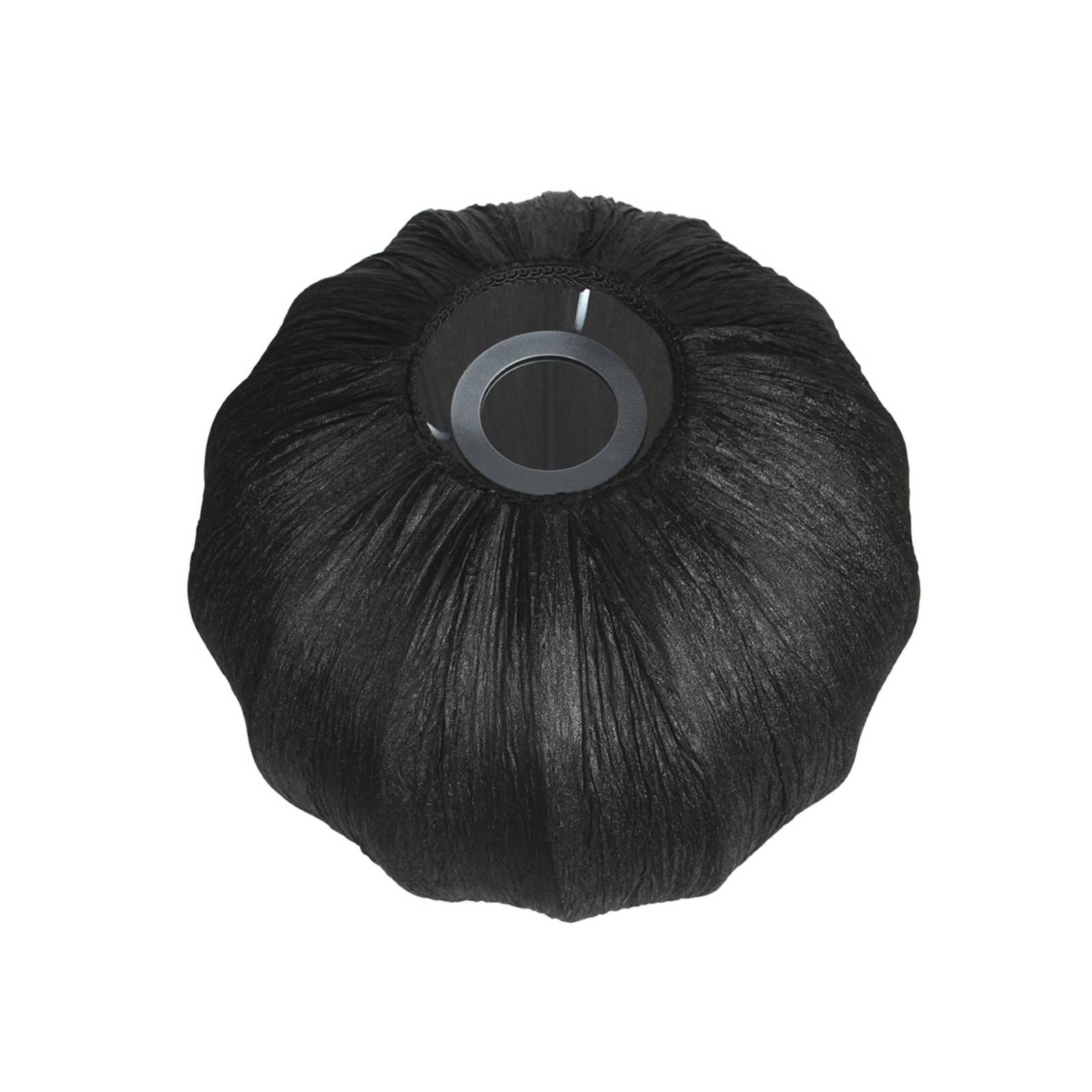  Mexlite Mexlite Bloeba Ceiling Lamp, Black, ø 25 Cm, Linen/metal 