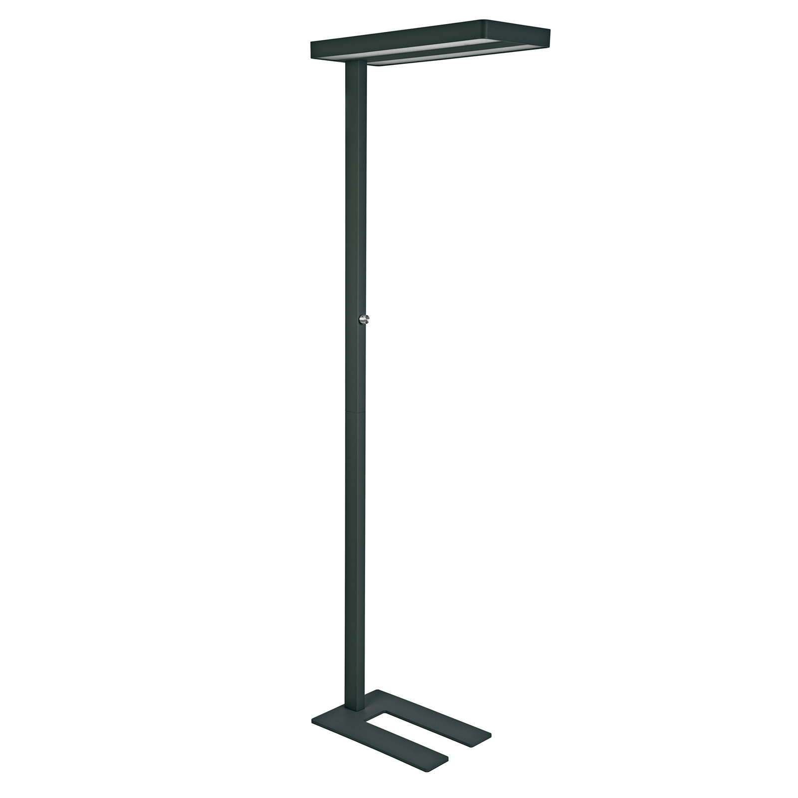 Lampadar LED MAULjaval negru 196 cm bază dimabilă - Studiu / Birou - modern - Aluminiu