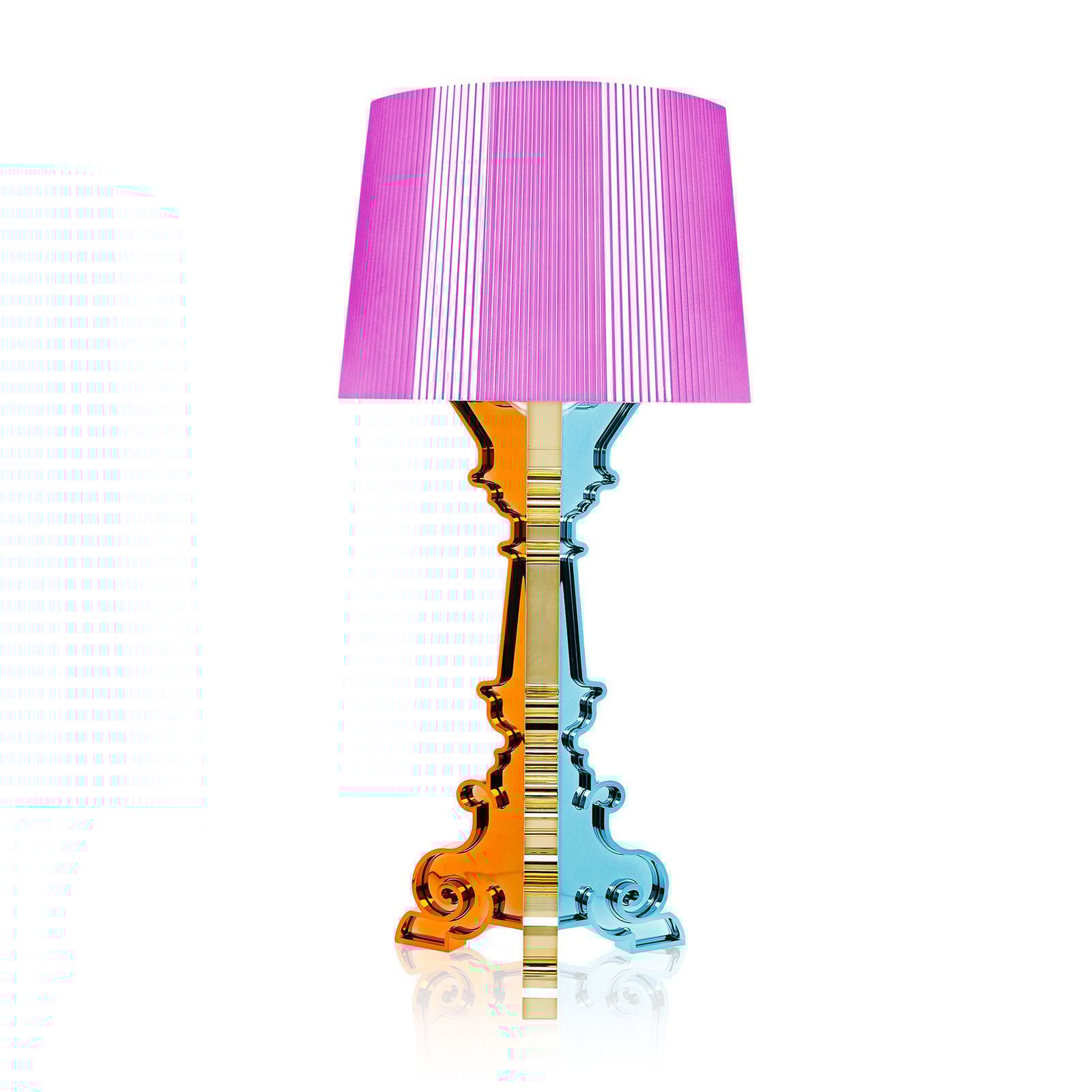 Bourgie Lámpara de Sobremesa Fucsia Multicolor - Kartell