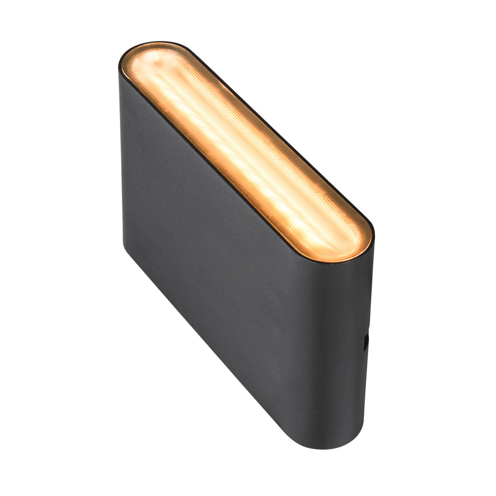 Oval 14 LED Candeeiro de Parede ExteriorIP65 Black - SLV