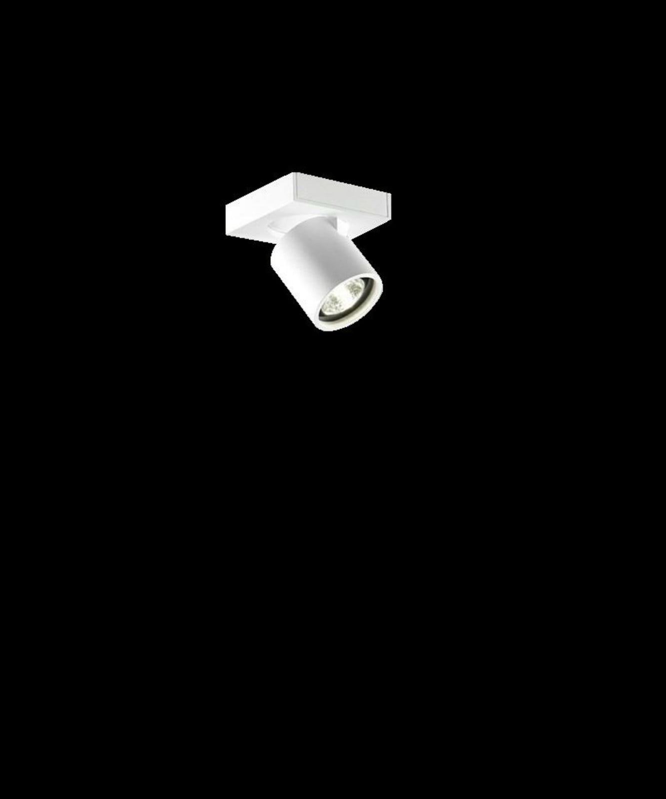 Focus Mini 1 LED Loftlampe 3000K Hvid LIGHT-POINT - Stue - Aluminium billede