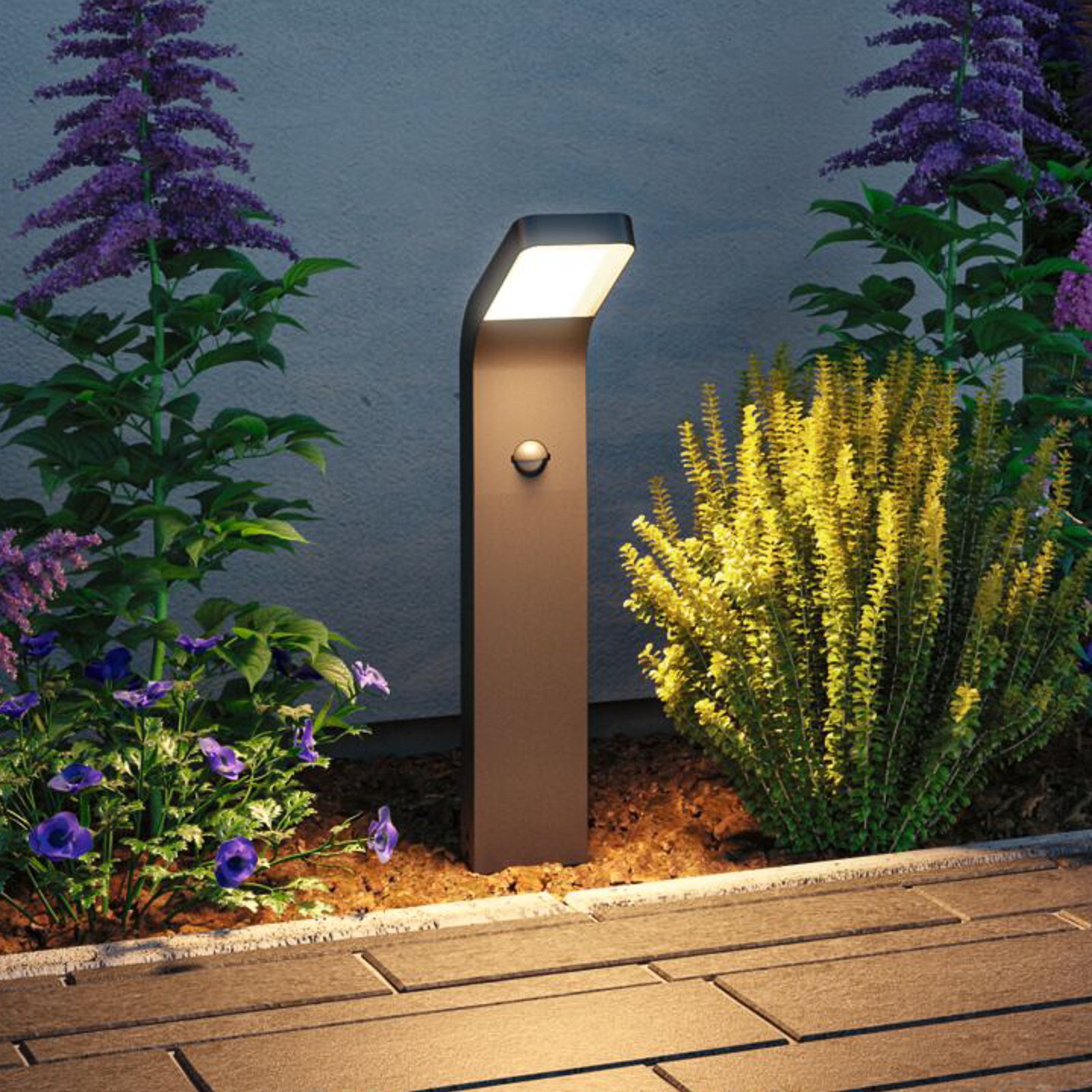 Kulma Paletto da Giardino con Sensor SWR Antracite - Paulmann