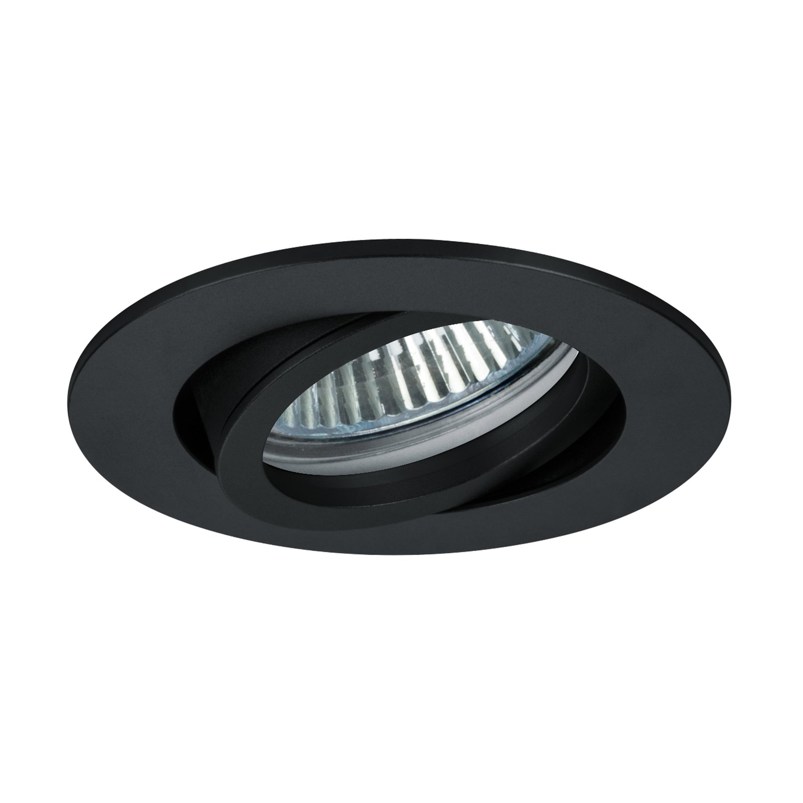 BRUMBERG recessed spotlight Tirrel-R, GU10 socket, matt black