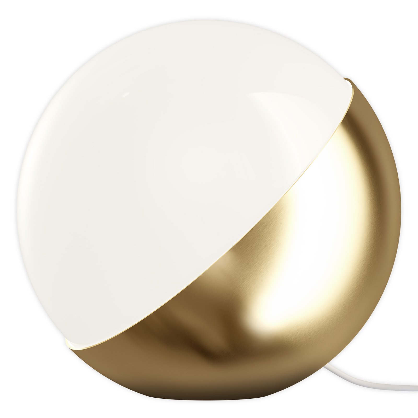 Louis Poulsen VL Studio table lamp brass/white