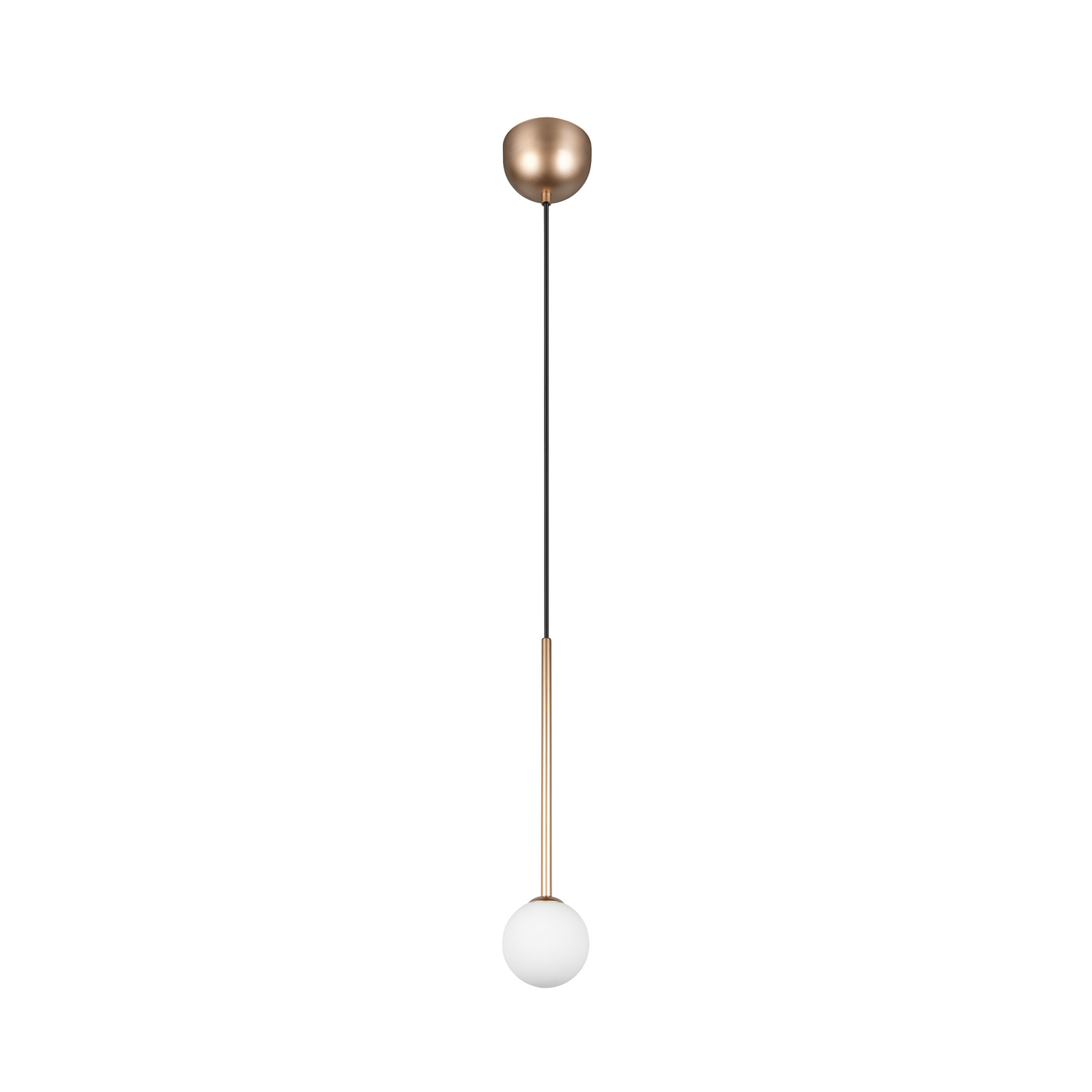 Piekaramā lampa „Firano“, zelta krāsā, Ø 12 cm, metāls