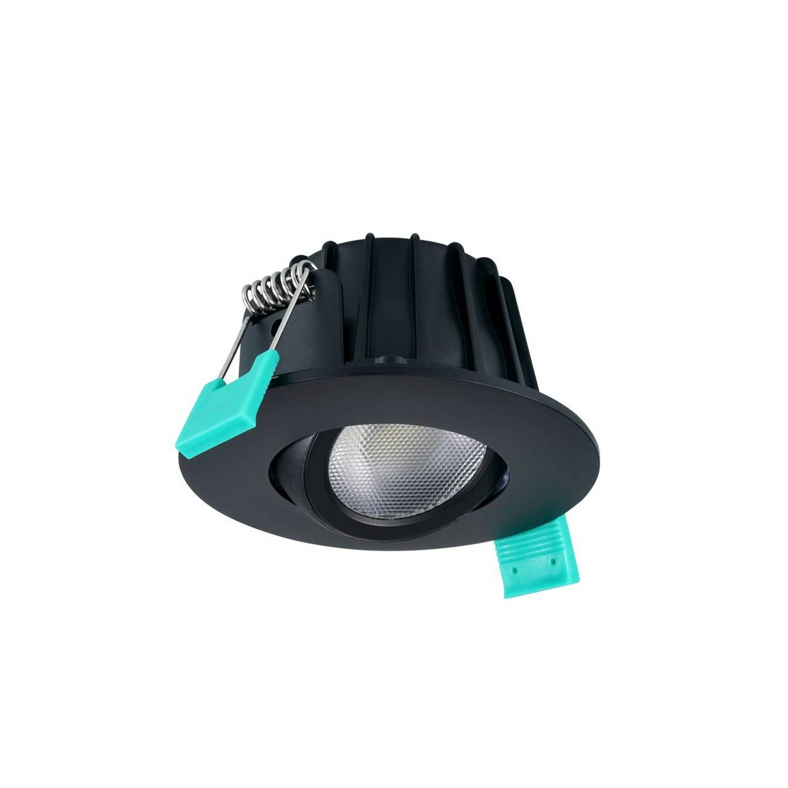 Sylvania Einbauleuchte Obico 68, schwarz, IP65, CCT, dimmbar