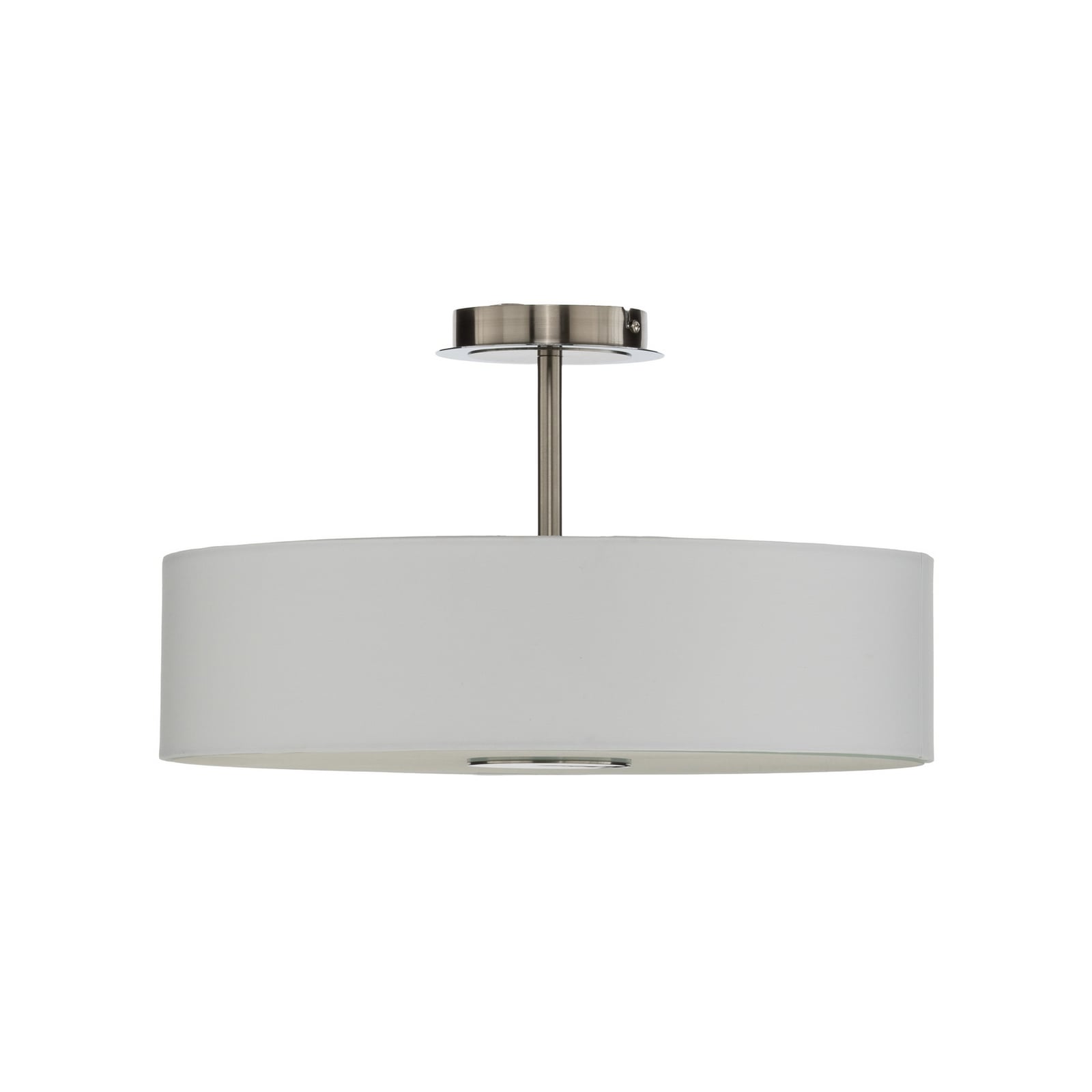 Lindby taklampe Josia, hvit, stoff, Ø 47 cm, E27 Lindby taklampe Josia, hvit, stoff, Ø 47 cm, E27
