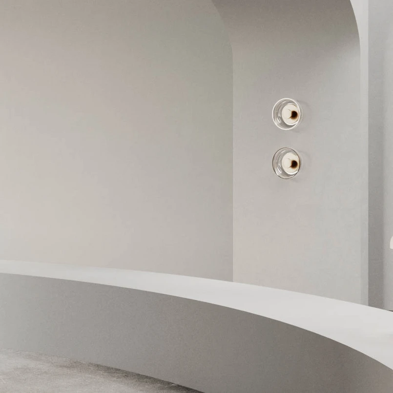 Nuura Aps - Blossi Applique Murale/Plafonnier Or Nordique/Opal Nuura