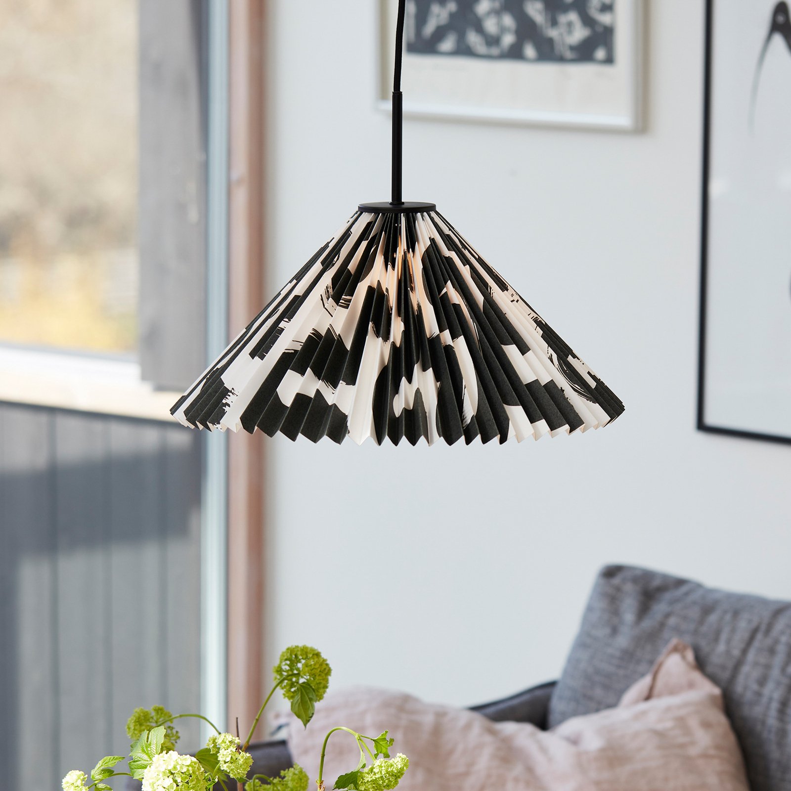 PR Home Polly pendant light in an origami design