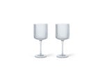 Ripple Piros Wine Glasses Set of 2 Clear - Ferm Living