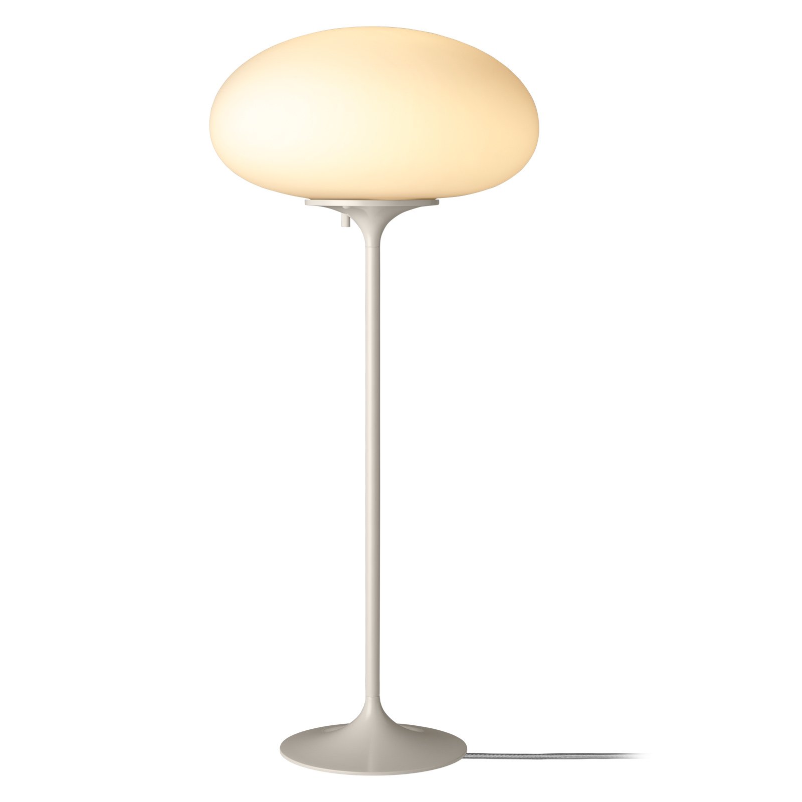 GUBI Stemlite bordslampa, grå, 70 cm