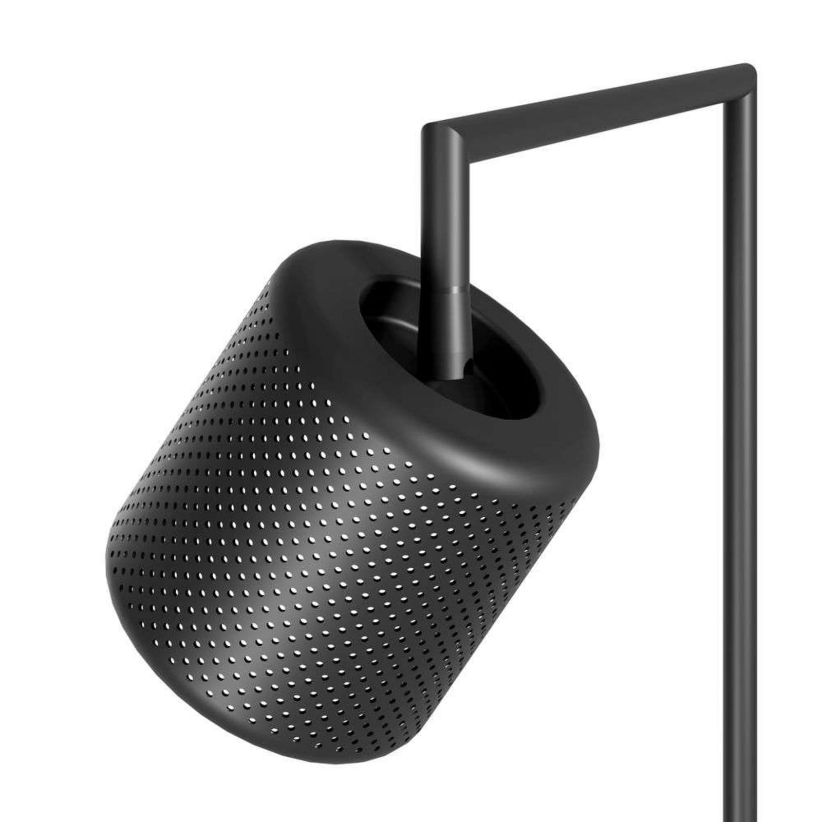 Grain Gulvlampe XS Matt Black Herstal - Stue - Metal billede