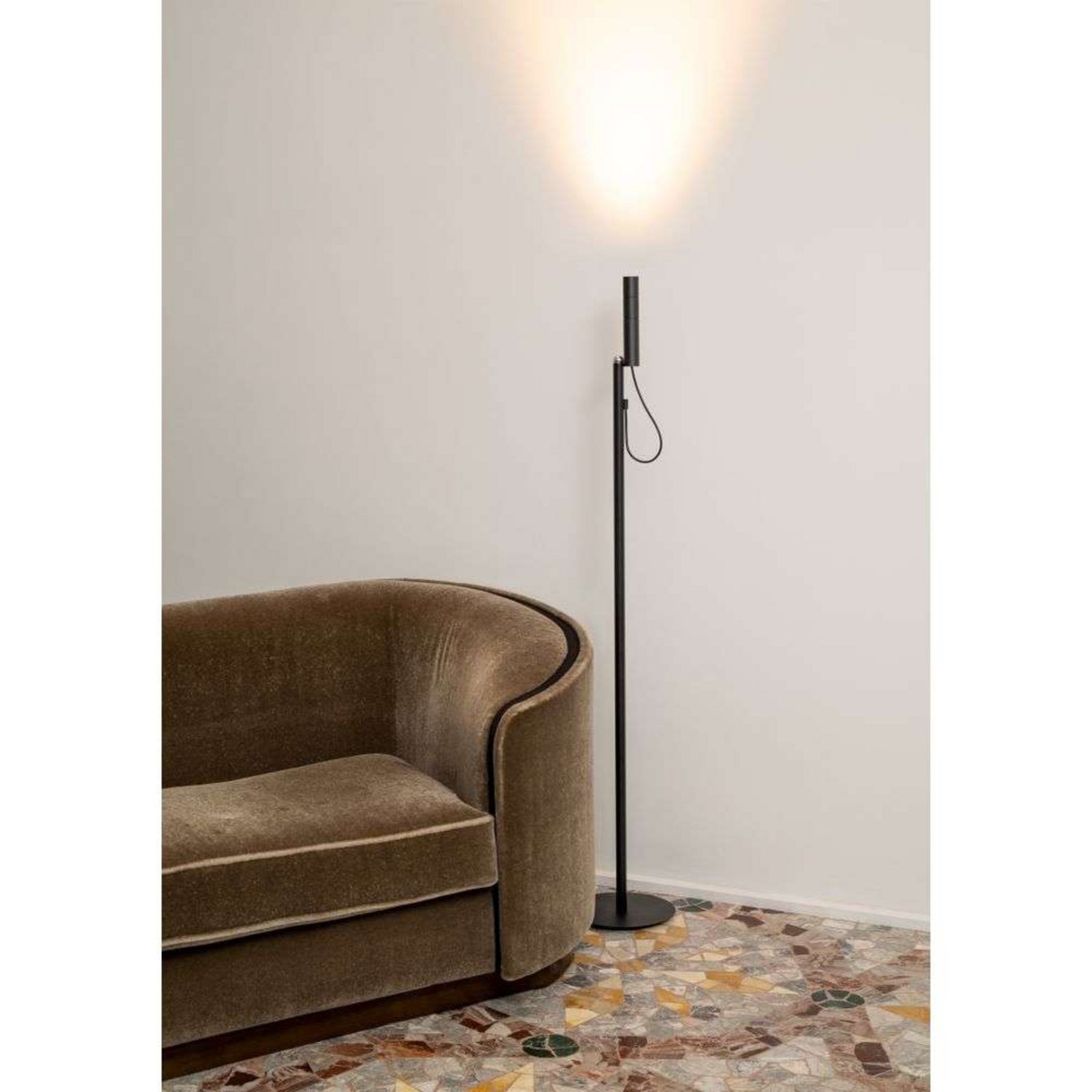 Type Stojaca Lampa Matt Black - Nemo Lighting