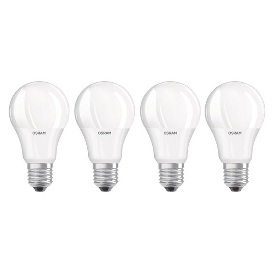OSRAM LED-Lampe E27 Base Retro 8W matt 4er 2.700K