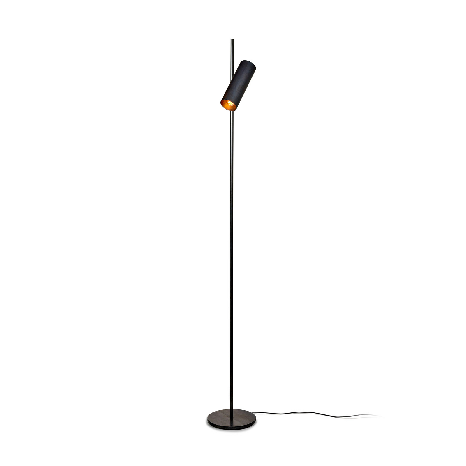 Nr. 16 Gulvlampe, sort, stål, højde 230 cm, E27 – Serax Nr. 16 Gulvlampe, sort, stål, højde 230 cm, E27 – Serax