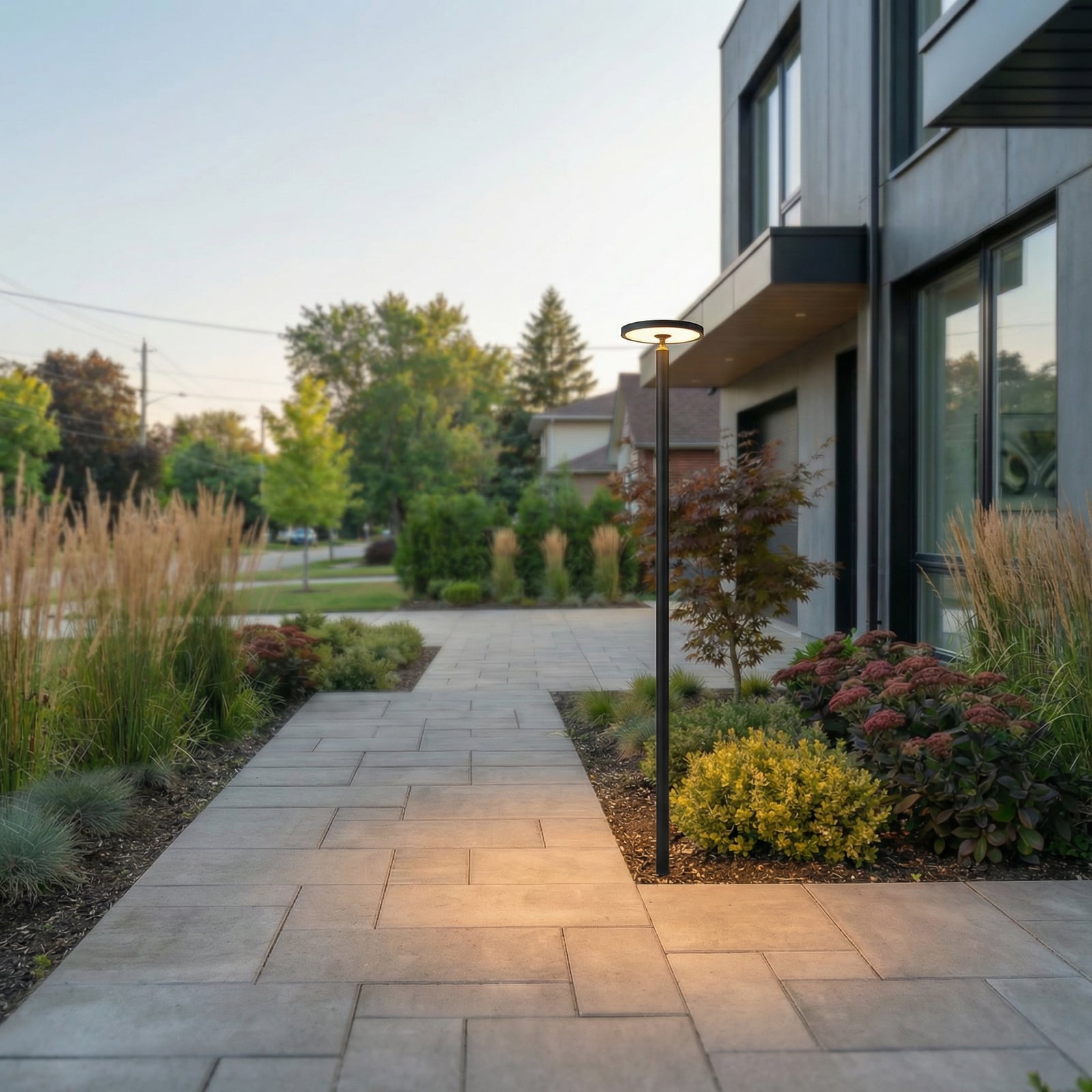 Akito Zewnetrzna Lampa Ogrodowa Graphite - Lucande