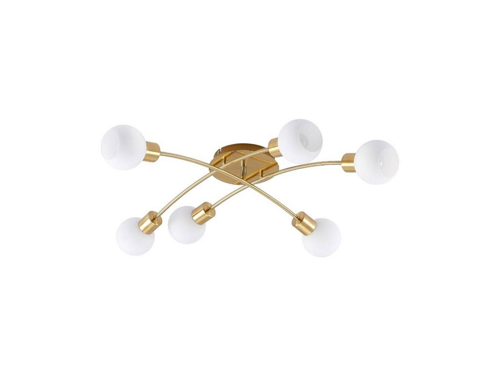 Agmar 6 Plafond Brass - Lindby