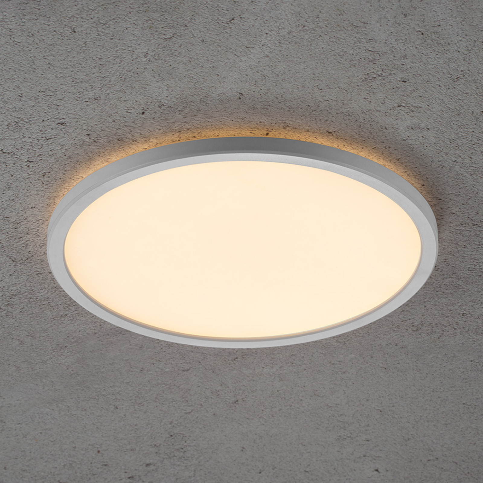 Lámpara LED de techo Planura, atenuable, Ø 29 cm