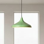 Eysan pendant light, mint green, metal, Ø 35 cm, E27