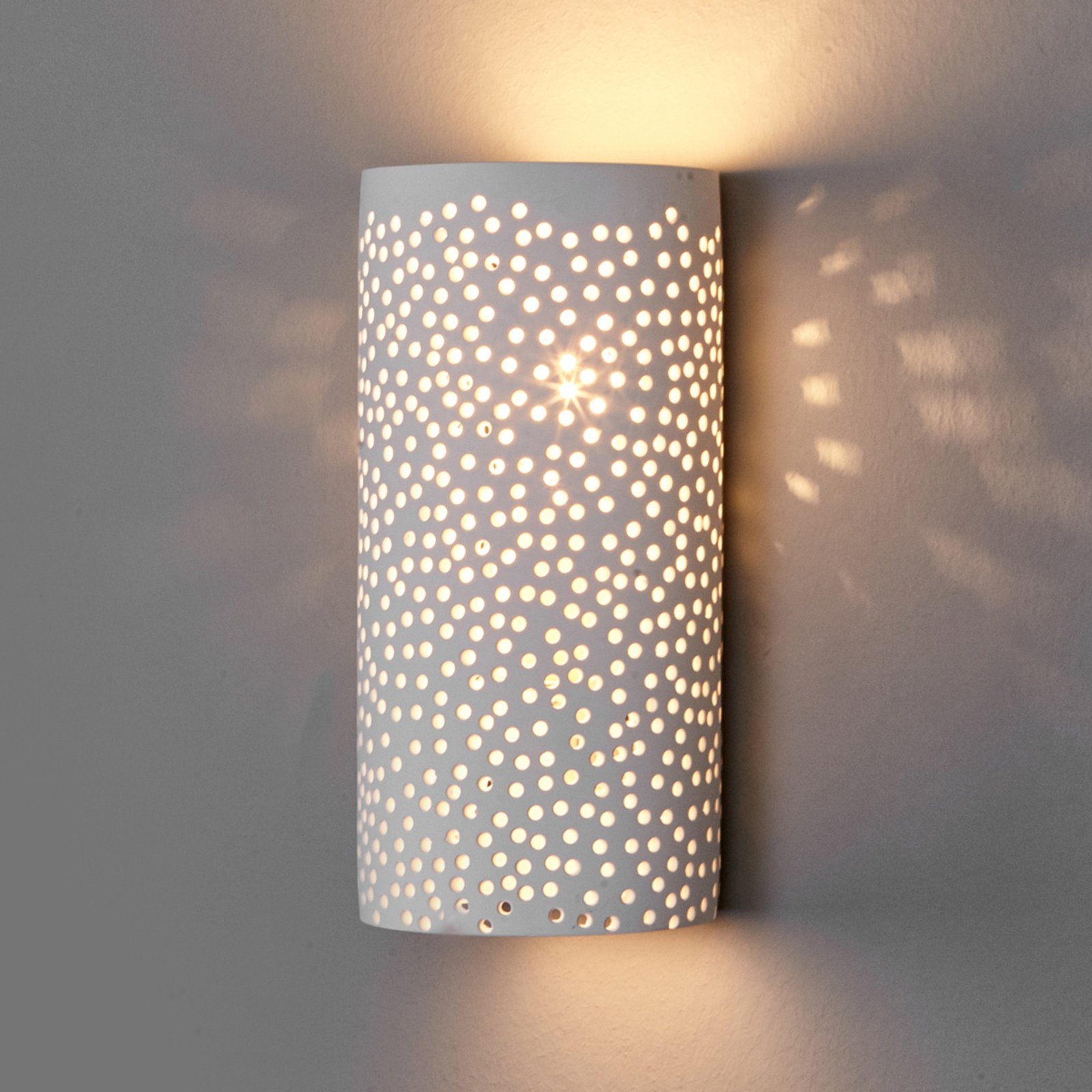 Jiru Wandlamp White - Lindby