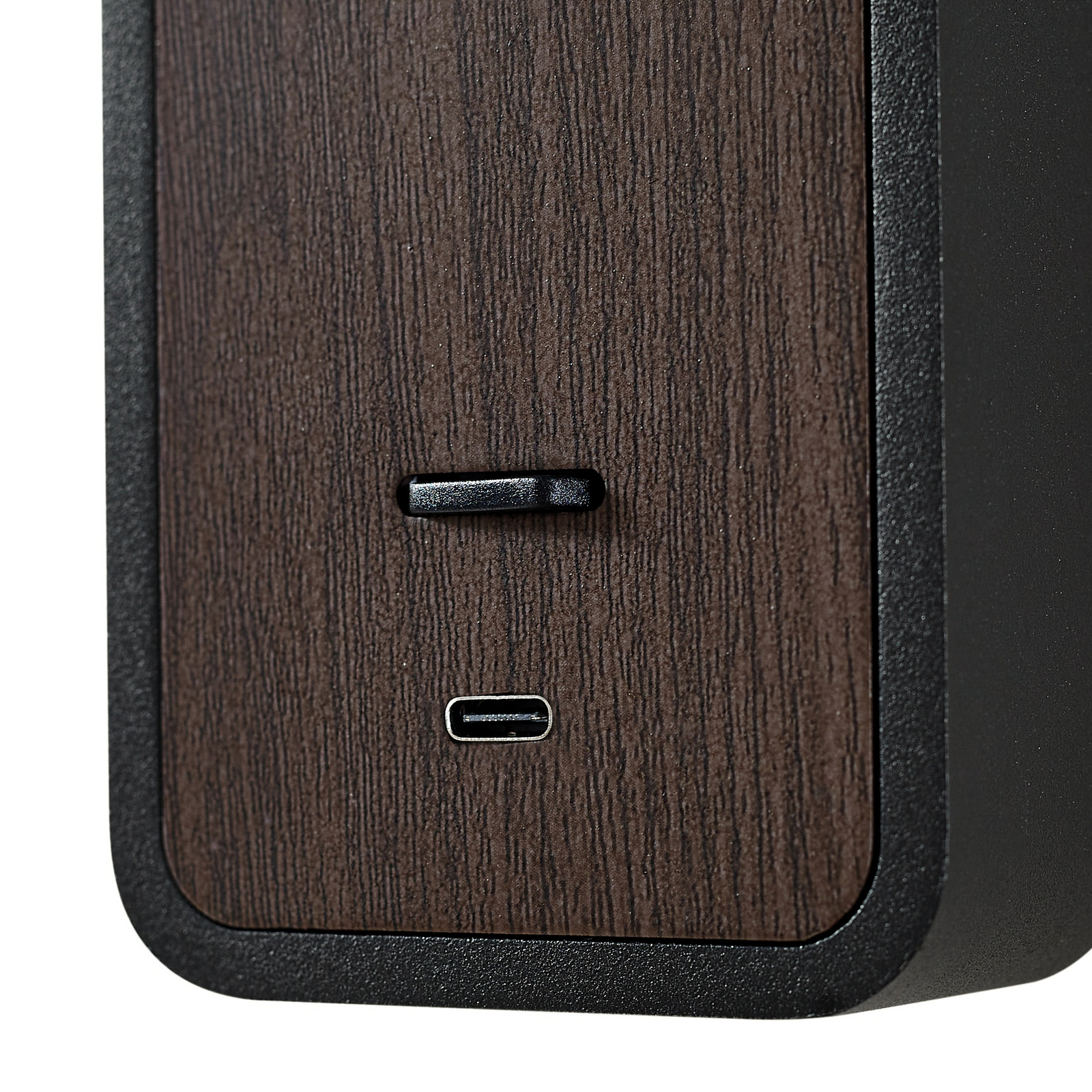 Applique a LED Tallis, nera, USB-C, orientabile - Lindby