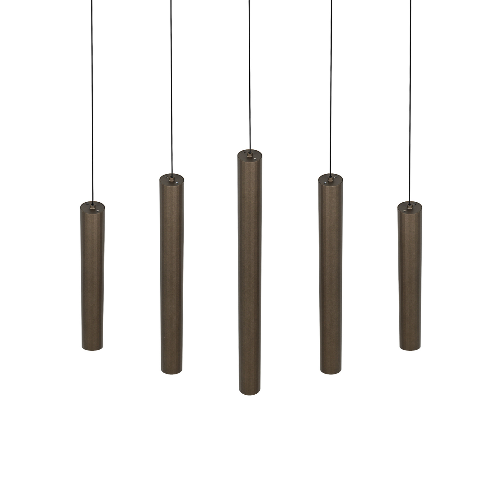 LED piekaramā lampa „Arimato“, garums 94 cm, platīna krāsas metāls, CCT LED piekaramā lampa „Arimato“, garums 94 cm, platīna krāsas metāls, CCT