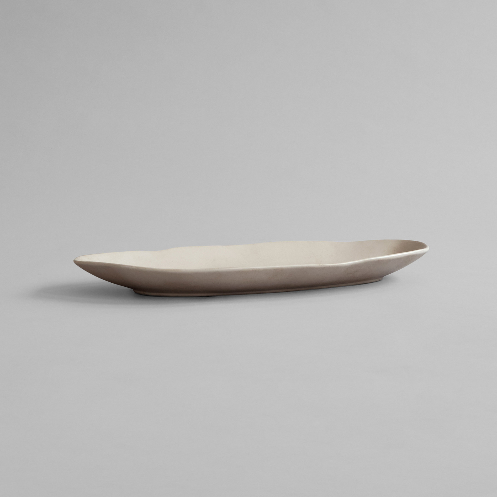 Naczynie do serwowania Native Długość 50 cm Kamień, biały - 101 Copenhagen