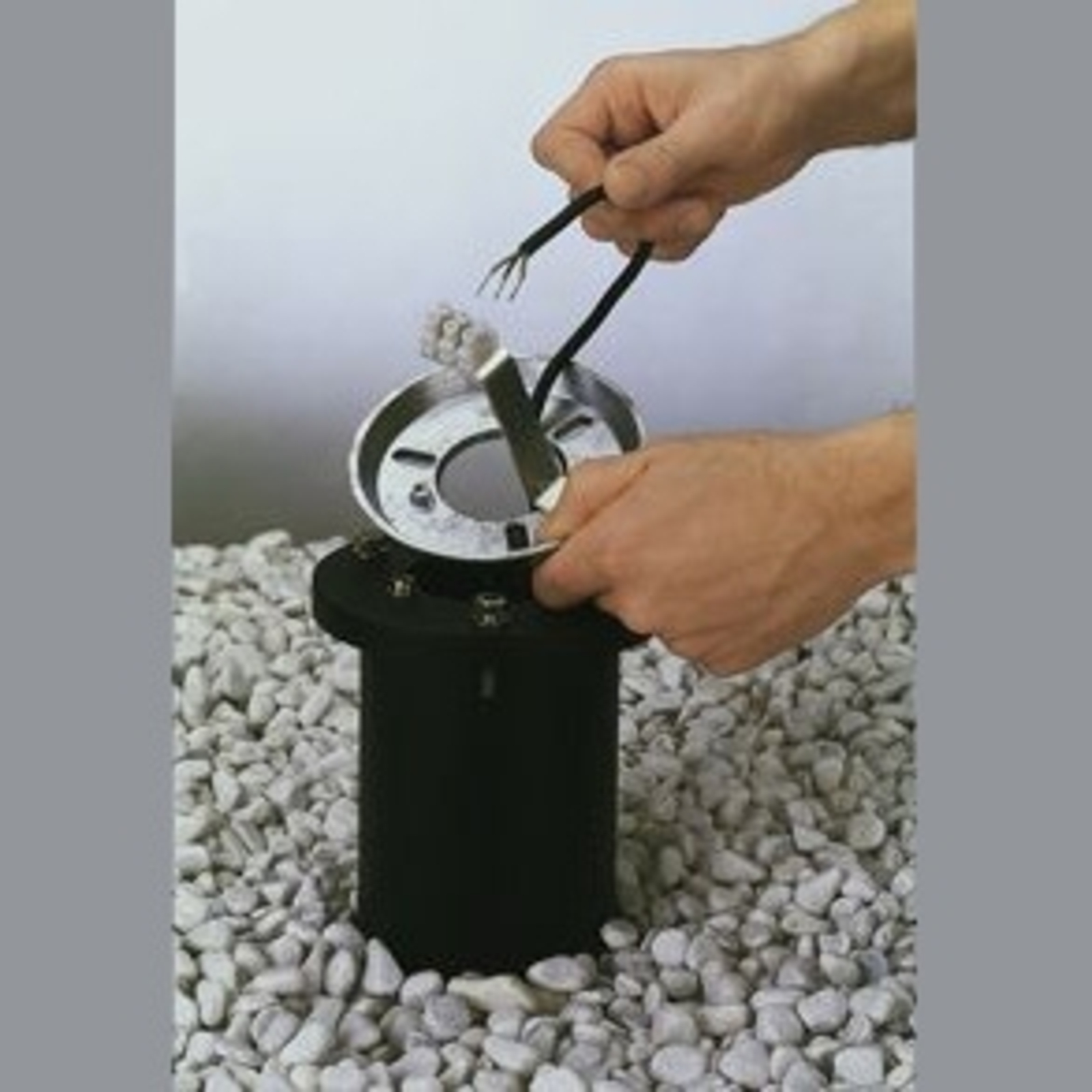 Albert Leuchten Recessed pillar light die-cast aluminium 40 cm, die-cast aluminium