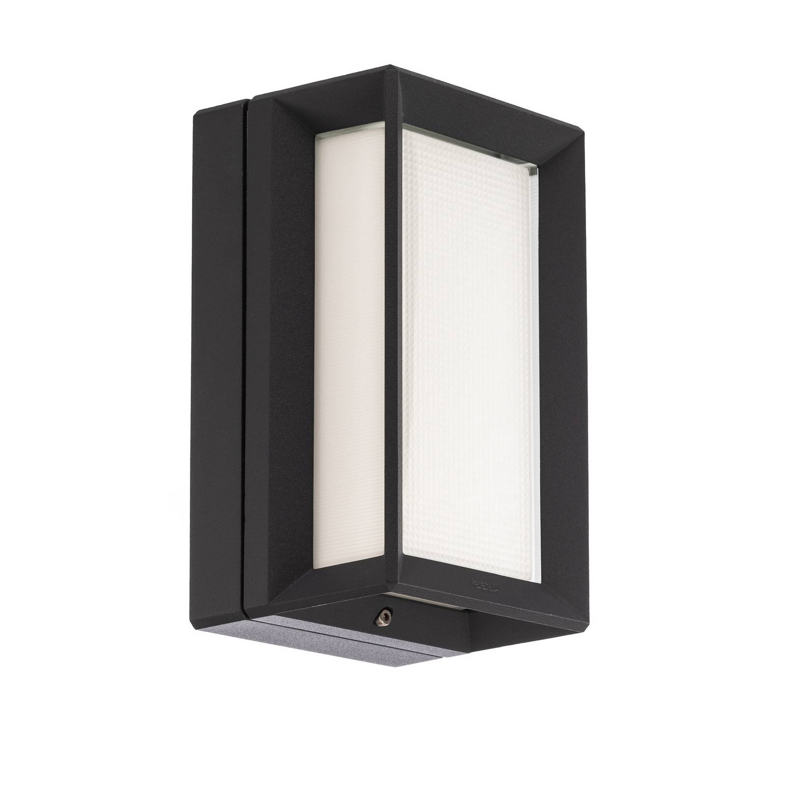 BEGA LED-Außenwandlampe 22750, grafit, Metall, CCT, IP65