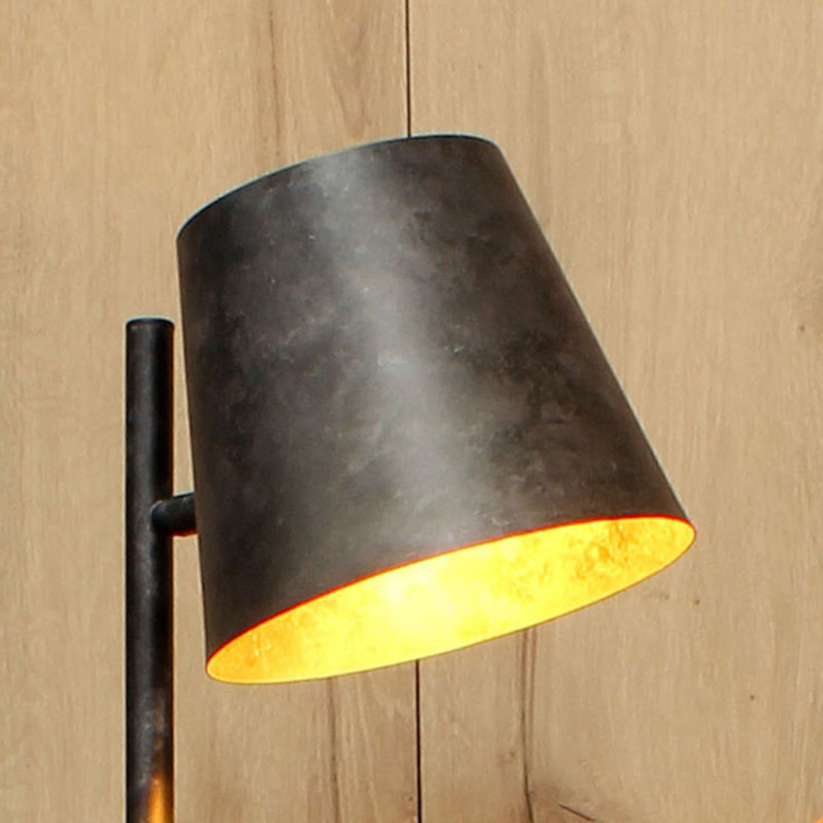 Golvlampa Colt, 1 lampa frostgrå