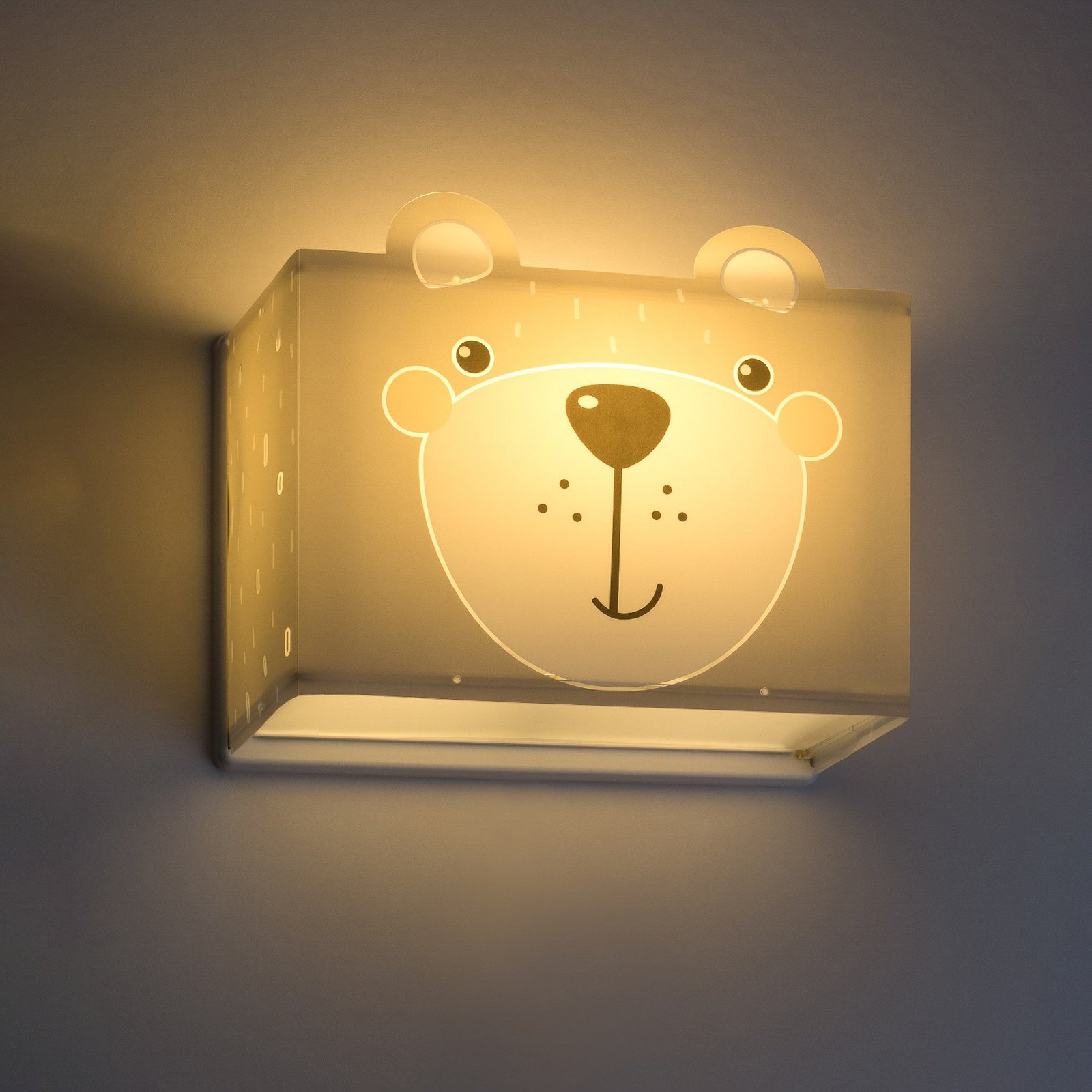 Vägglampa för barnrum Little Teddy