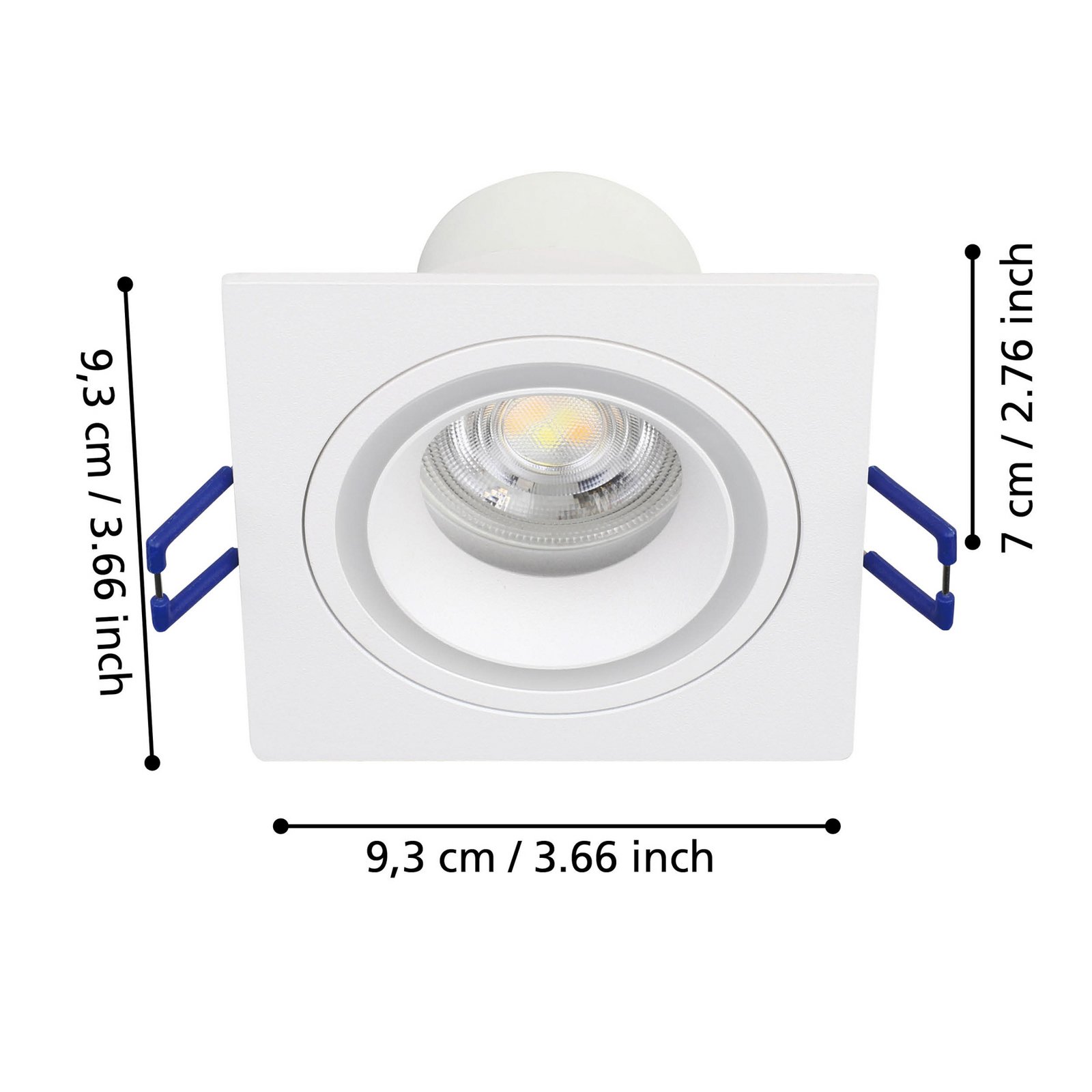 EGLO connect lampada LED Smart Carosso-Z, 9 x 9 cm, bianco