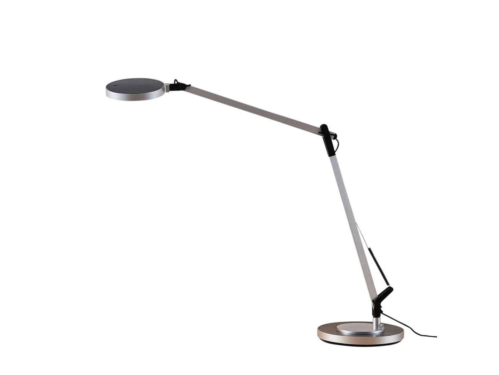 Rilana LED Candeeiro de Mesa Dim. Silver/Black - Lindby